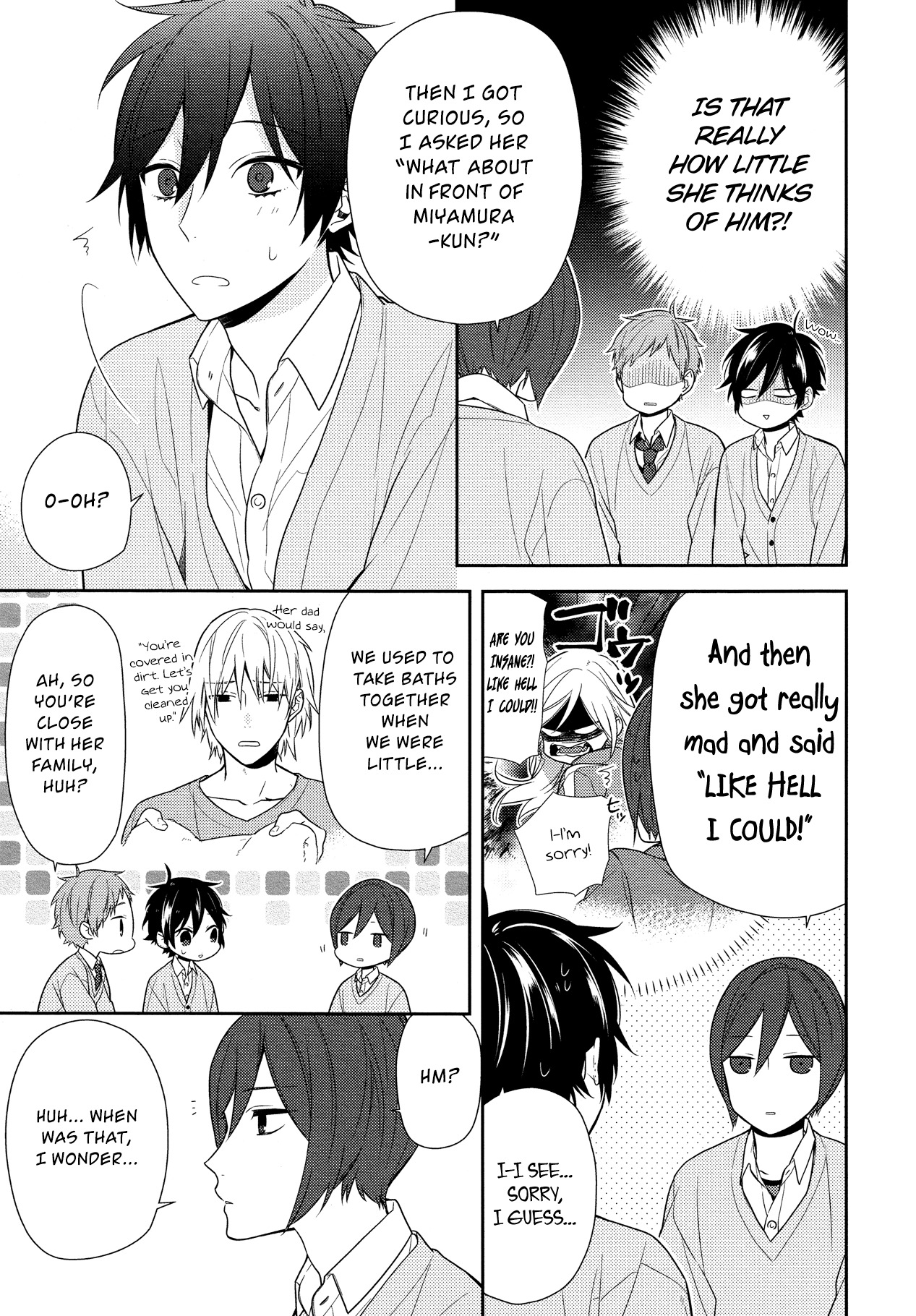 Horimiya Chapter 62 page 7 - Chapter 62: Secrets