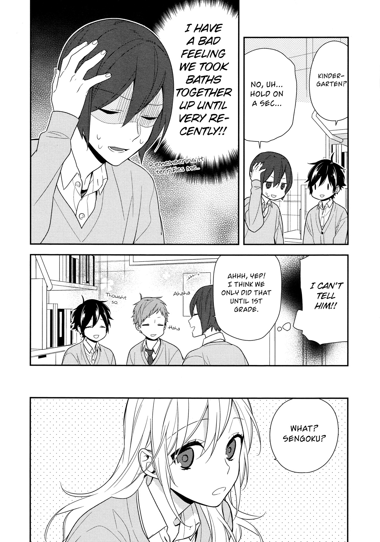 Horimiya Chapter 62 page 8 - Chapter 62: Secrets