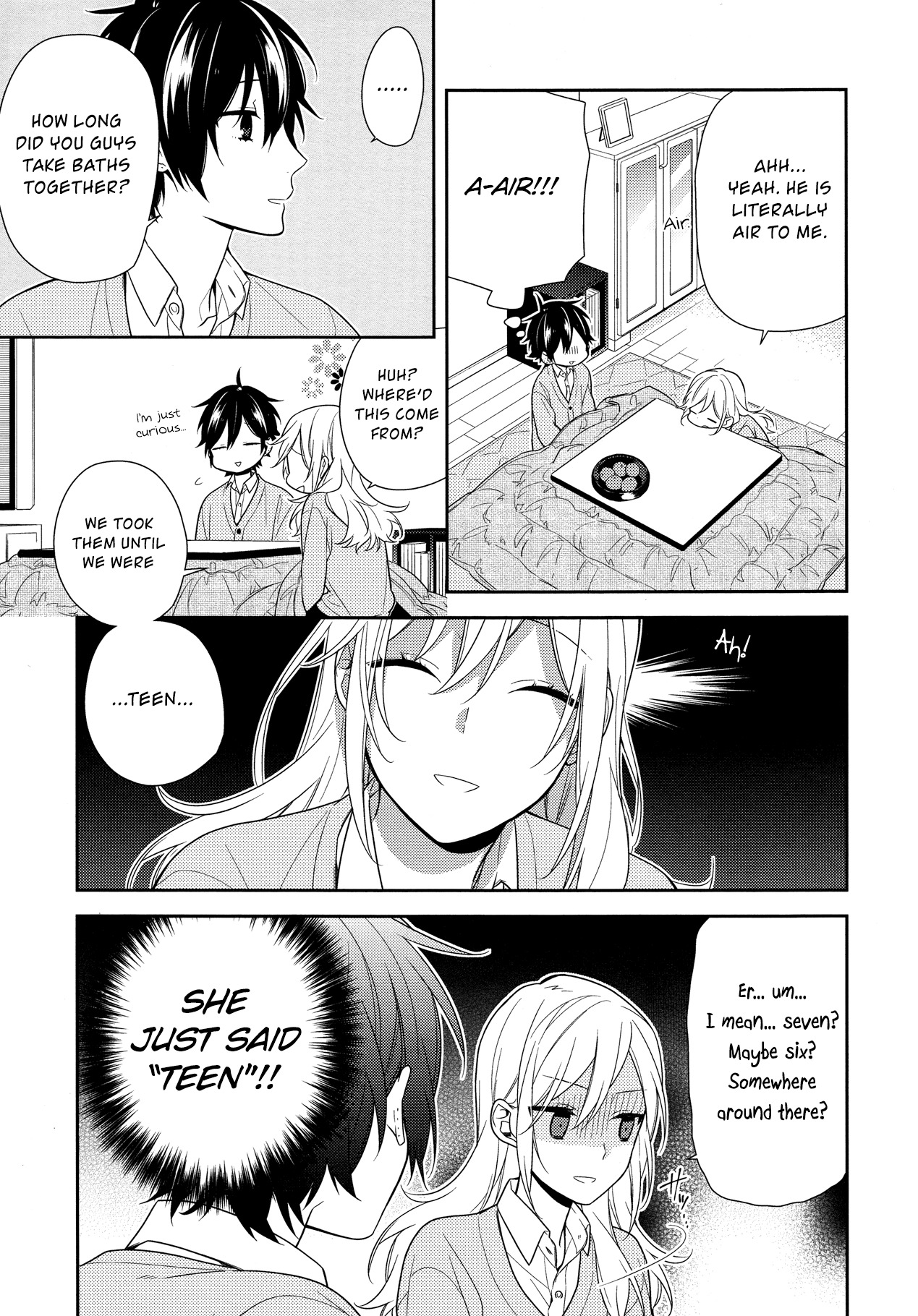 Horimiya Chapter 62 page 9 - Chapter 62: Secrets