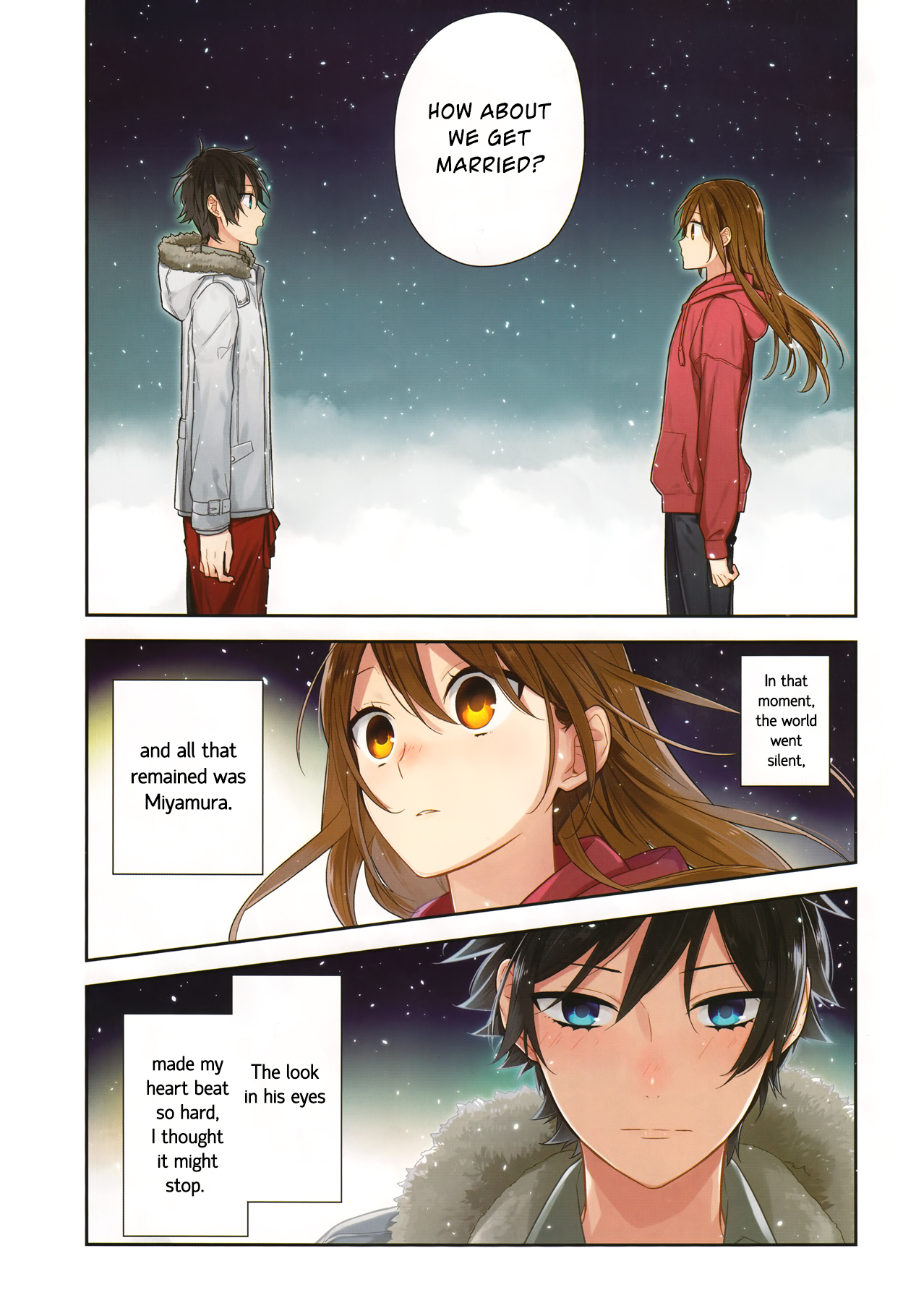 Horimiya Chapter 64 page 1 - Chapter 64: (Homework for You) + α