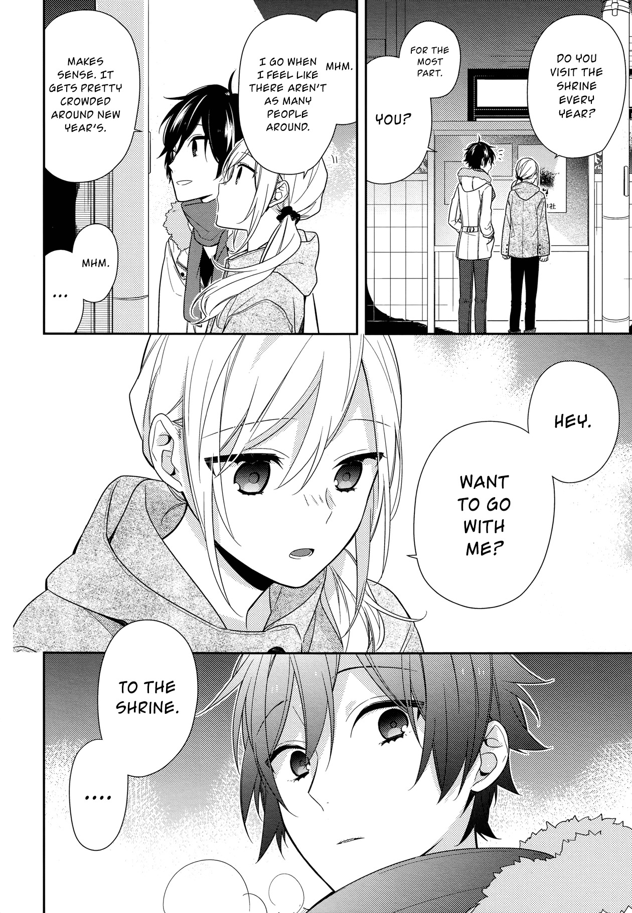 Horimiya Chapter 64 page 14 - Chapter 64: (Homework for You) + α