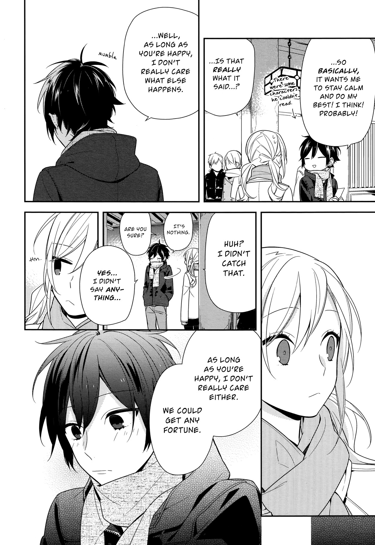 Horimiya Chapter 64 page 22 - Chapter 64: (Homework for You) + α