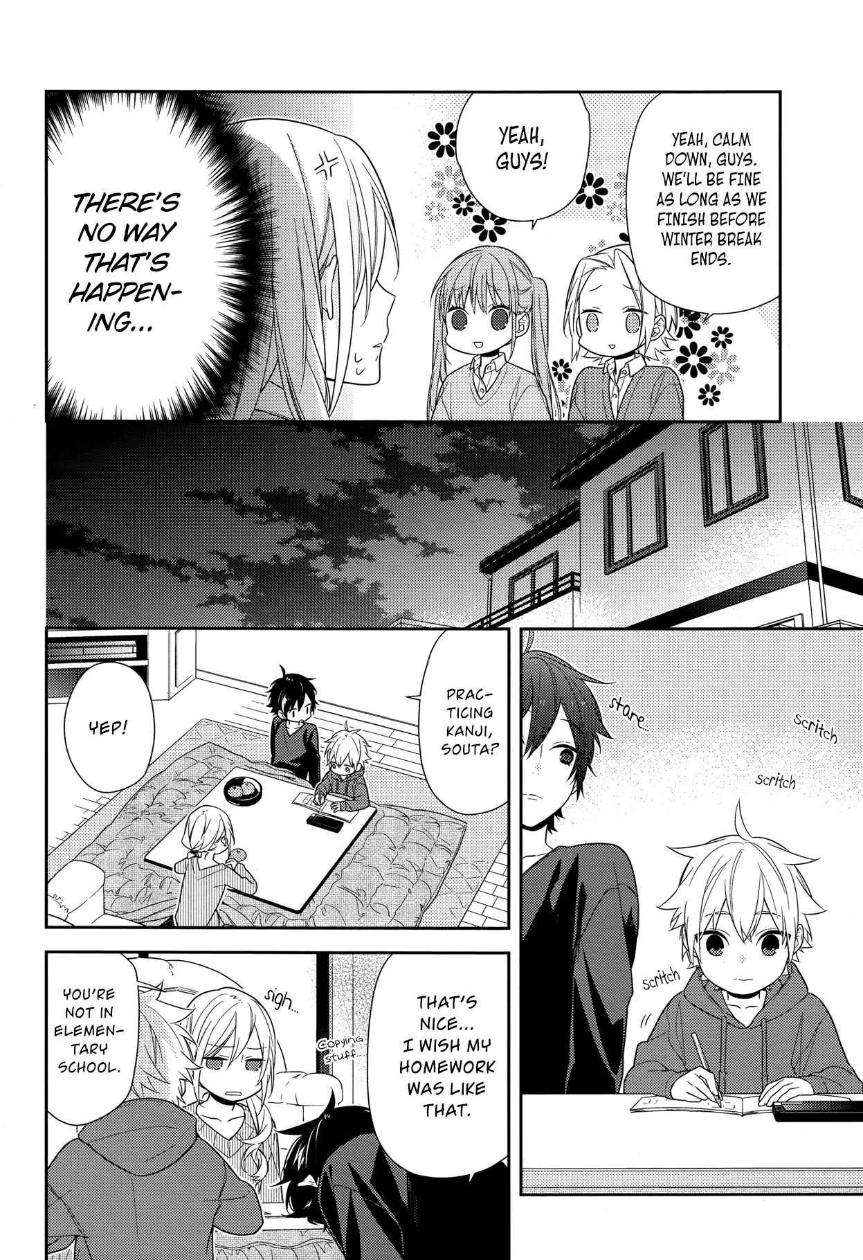 Horimiya Chapter 64 page 6 - Chapter 64: (Homework for You) + α