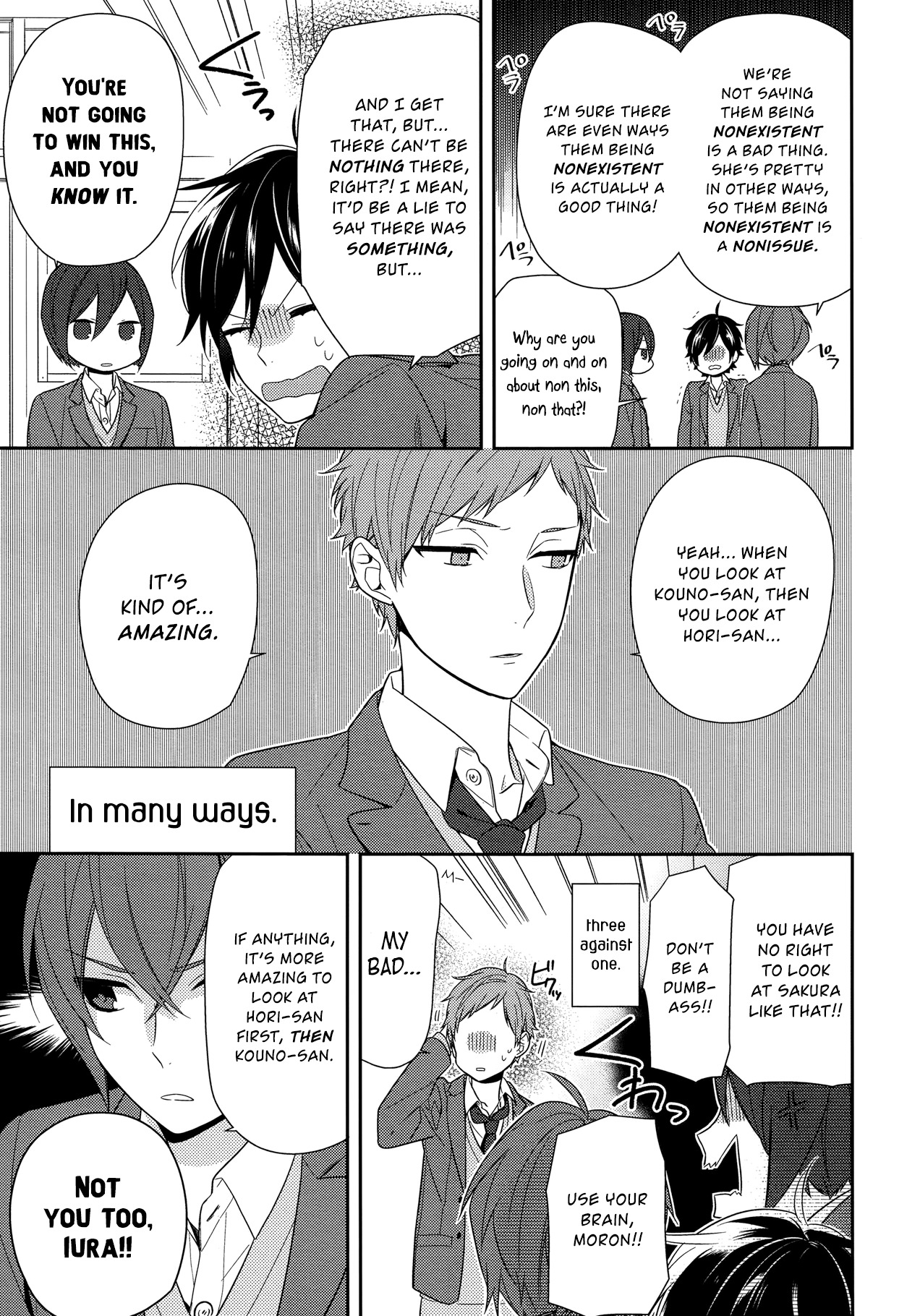 Horimiya Chapter 65 page 11 - Chapter 65: They Just Don't Make Any Sense