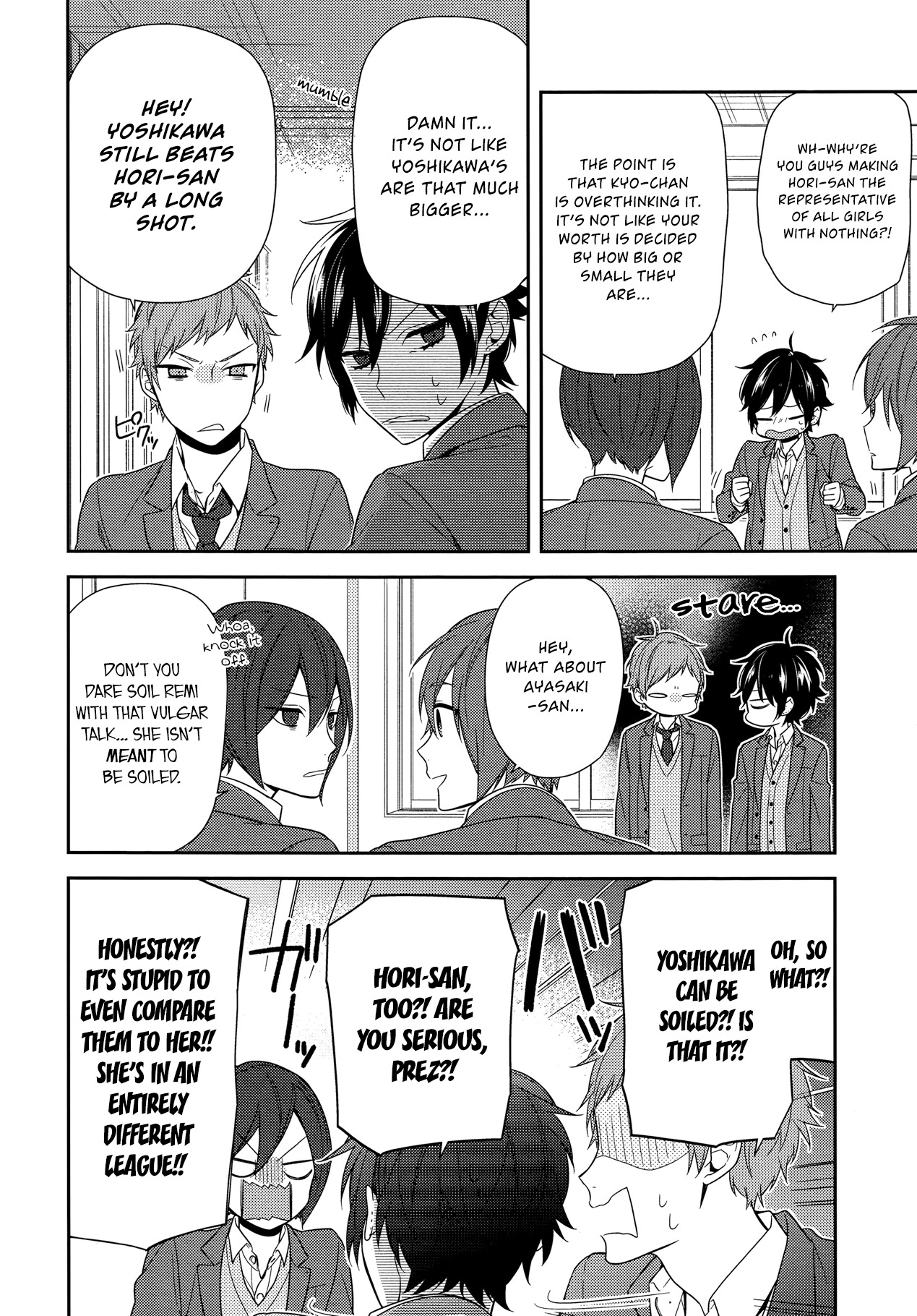 Horimiya Chapter 65 page 12 - Chapter 65: They Just Don't Make Any Sense