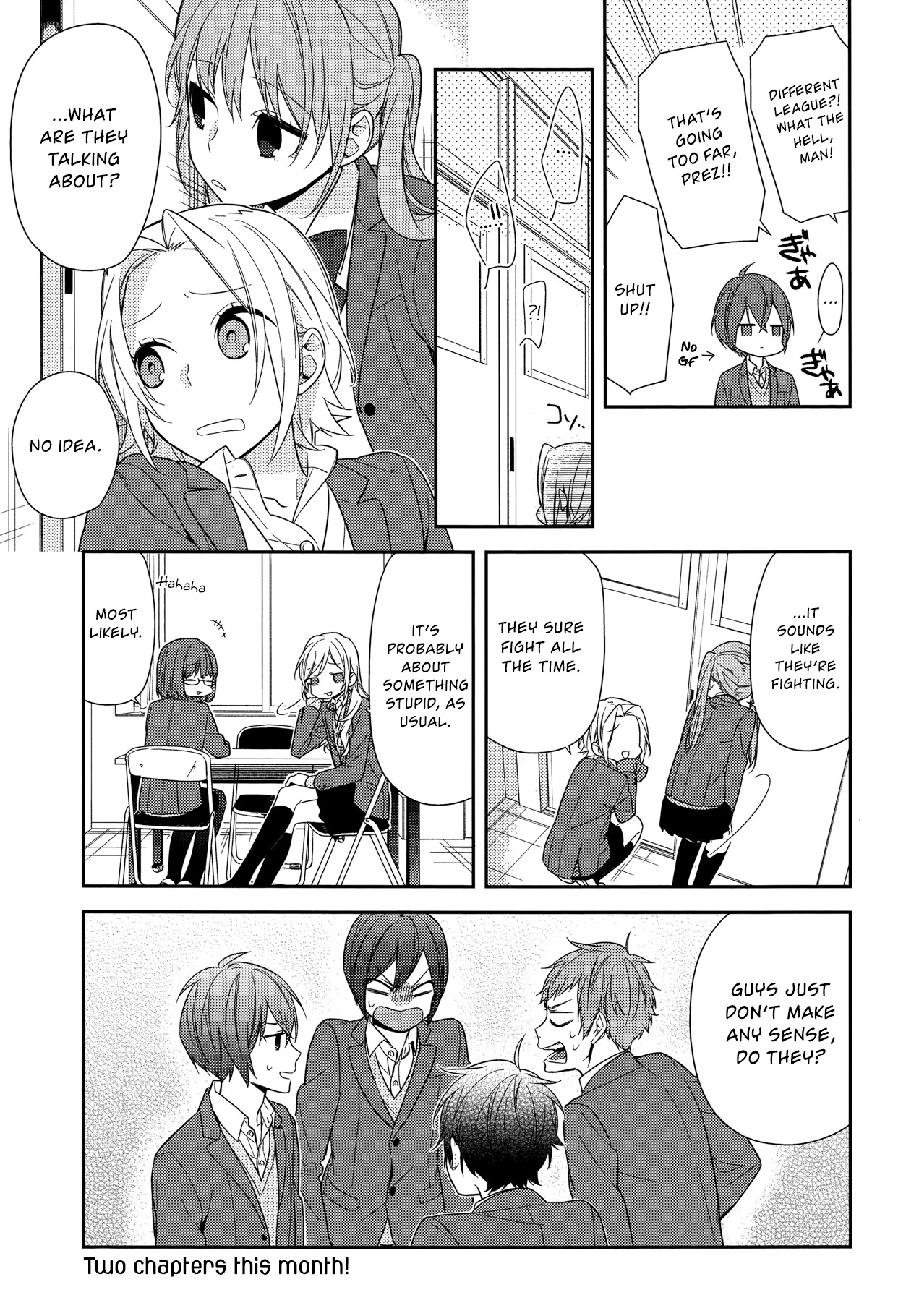 Horimiya Chapter 65 page 13 - Chapter 65: They Just Don't Make Any Sense