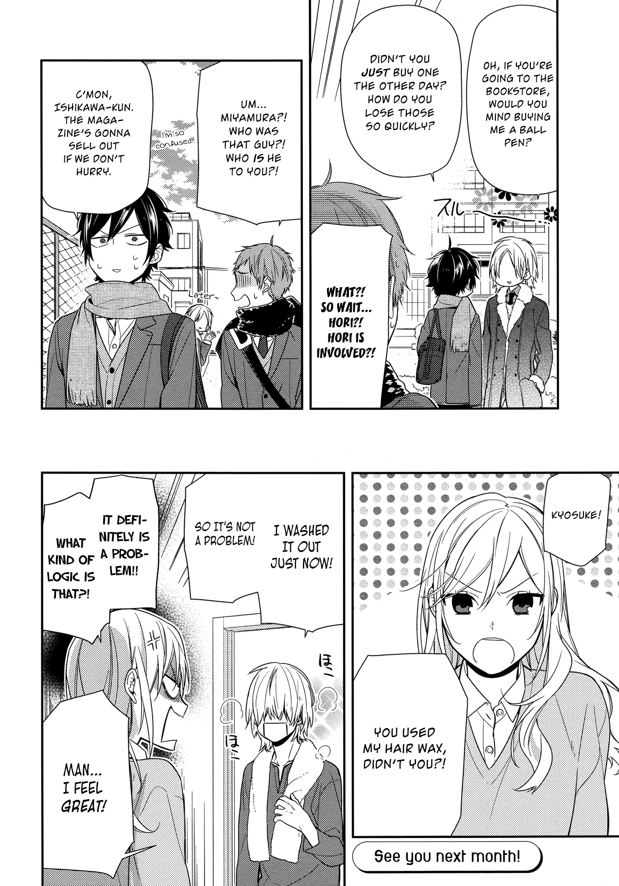 Horimiya Chapter 66 page 12 - Chapter 66: Wax