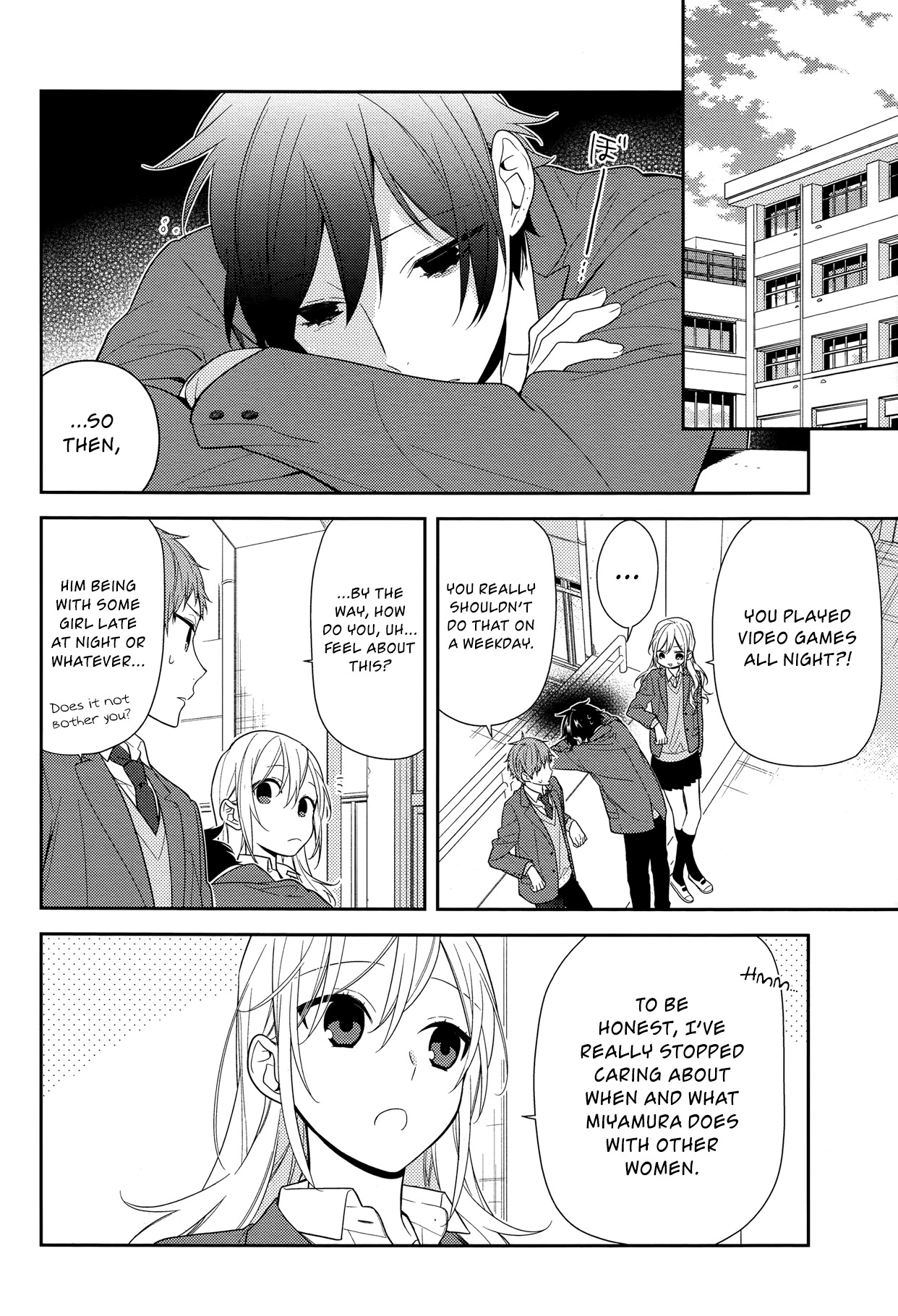 Horimiya Chapter 67 page 11 - Chapter 67: Big Brother's Scarf