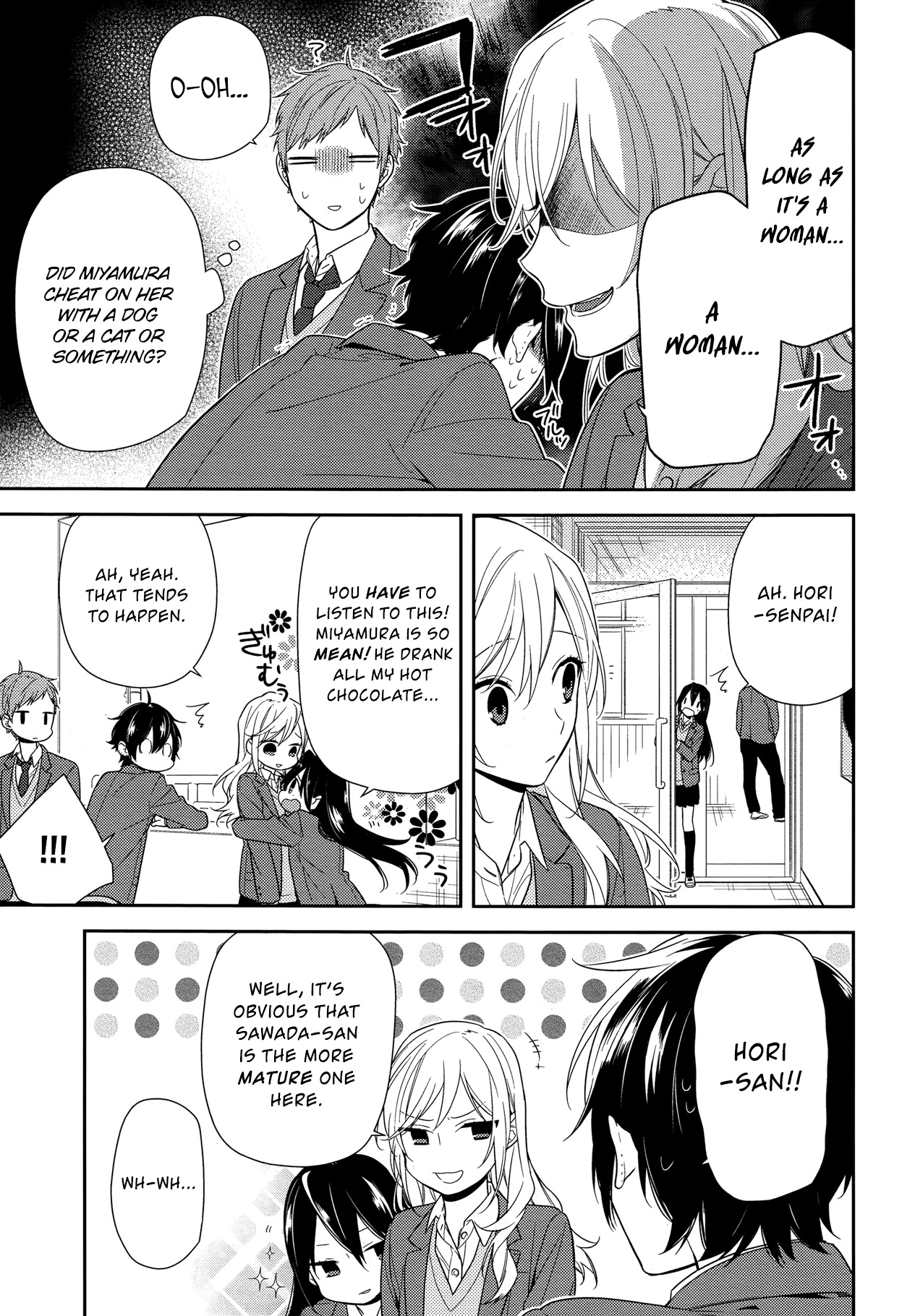 Horimiya Chapter 67 page 12 - Chapter 67: Big Brother's Scarf