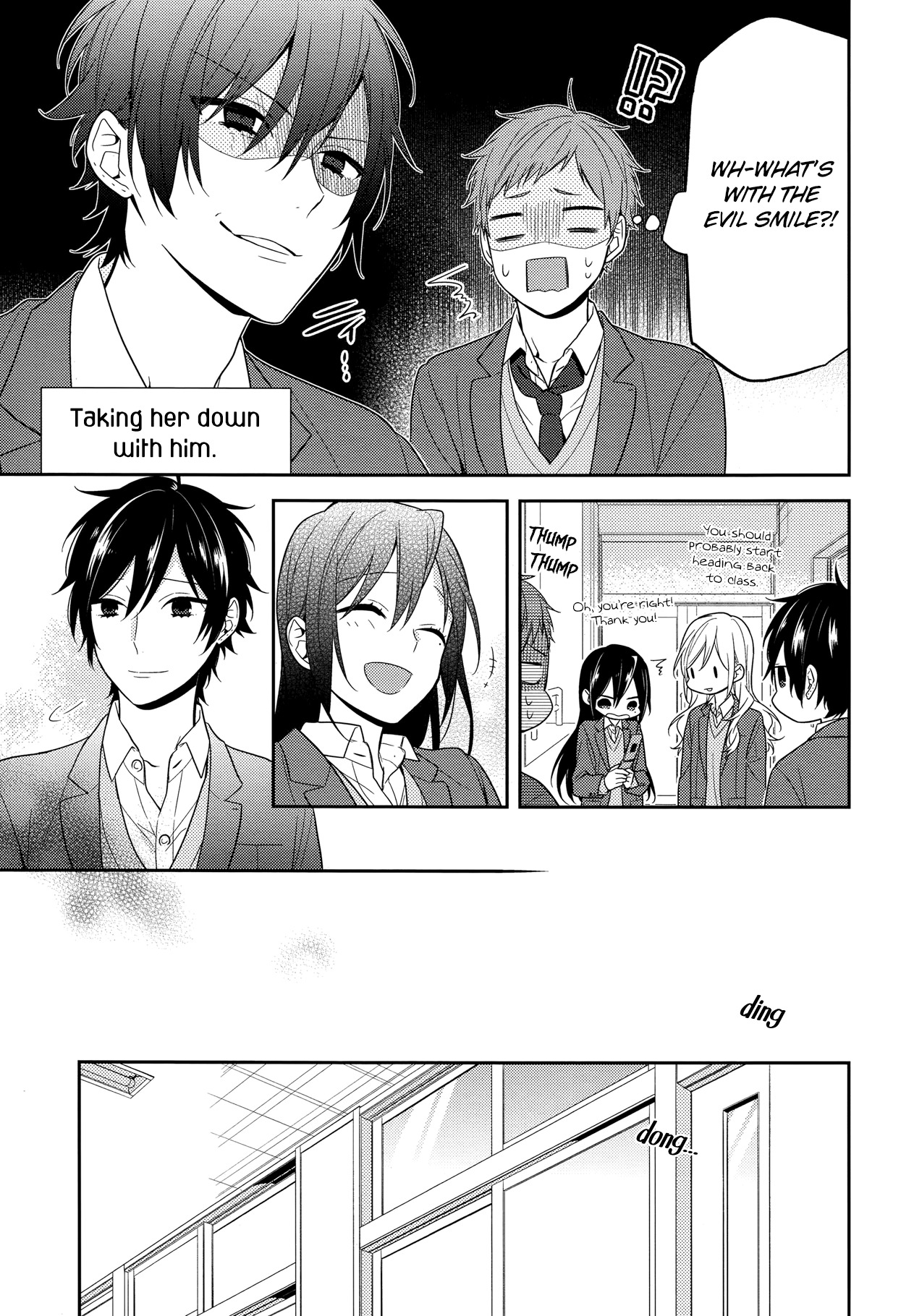 Horimiya Chapter 67 page 14 - Chapter 67: Big Brother's Scarf