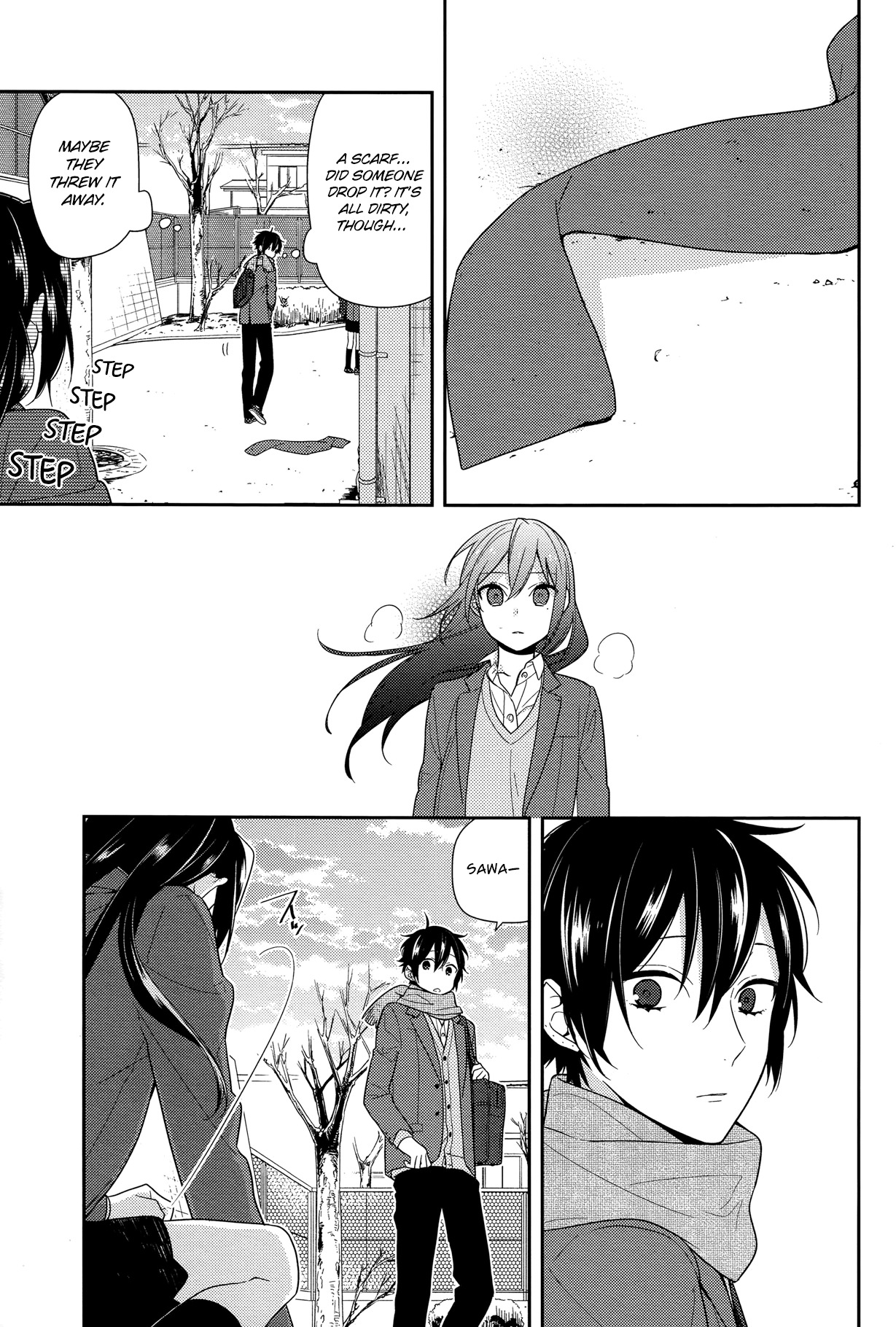 Horimiya Chapter 67 page 16 - Chapter 67: Big Brother's Scarf