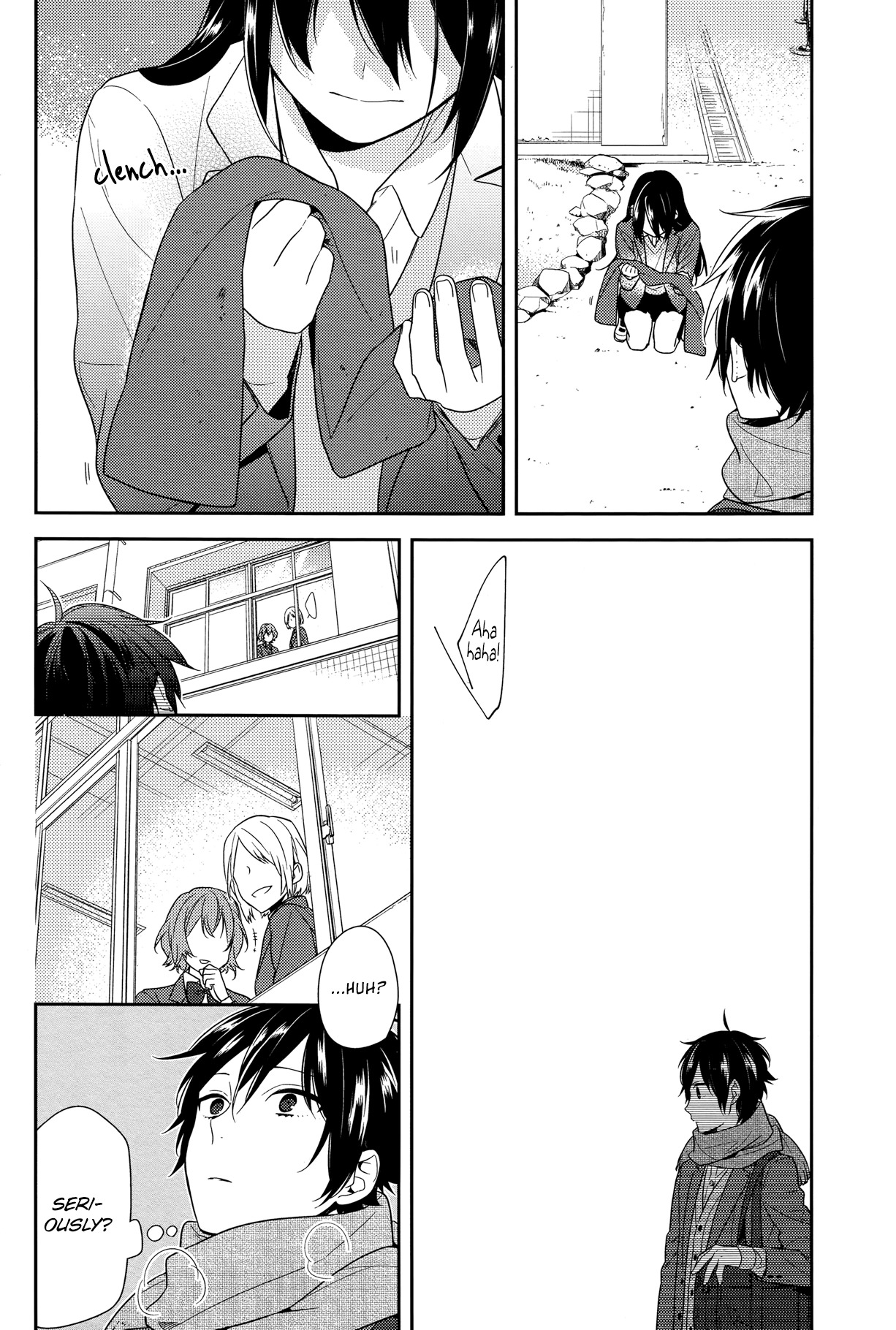 Horimiya Chapter 67 page 17 - Chapter 67: Big Brother's Scarf