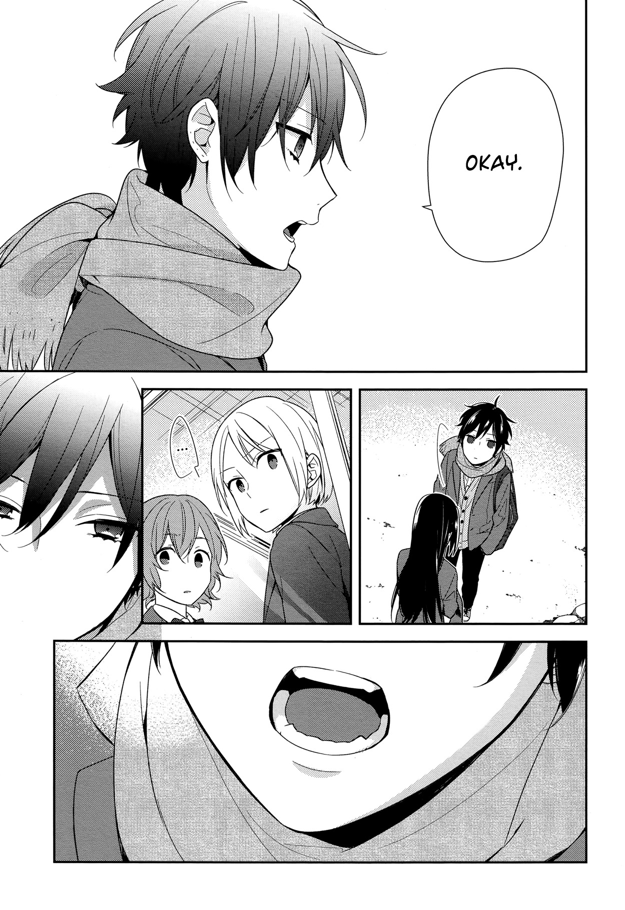 Horimiya Chapter 67 page 20 - Chapter 67: Big Brother's Scarf