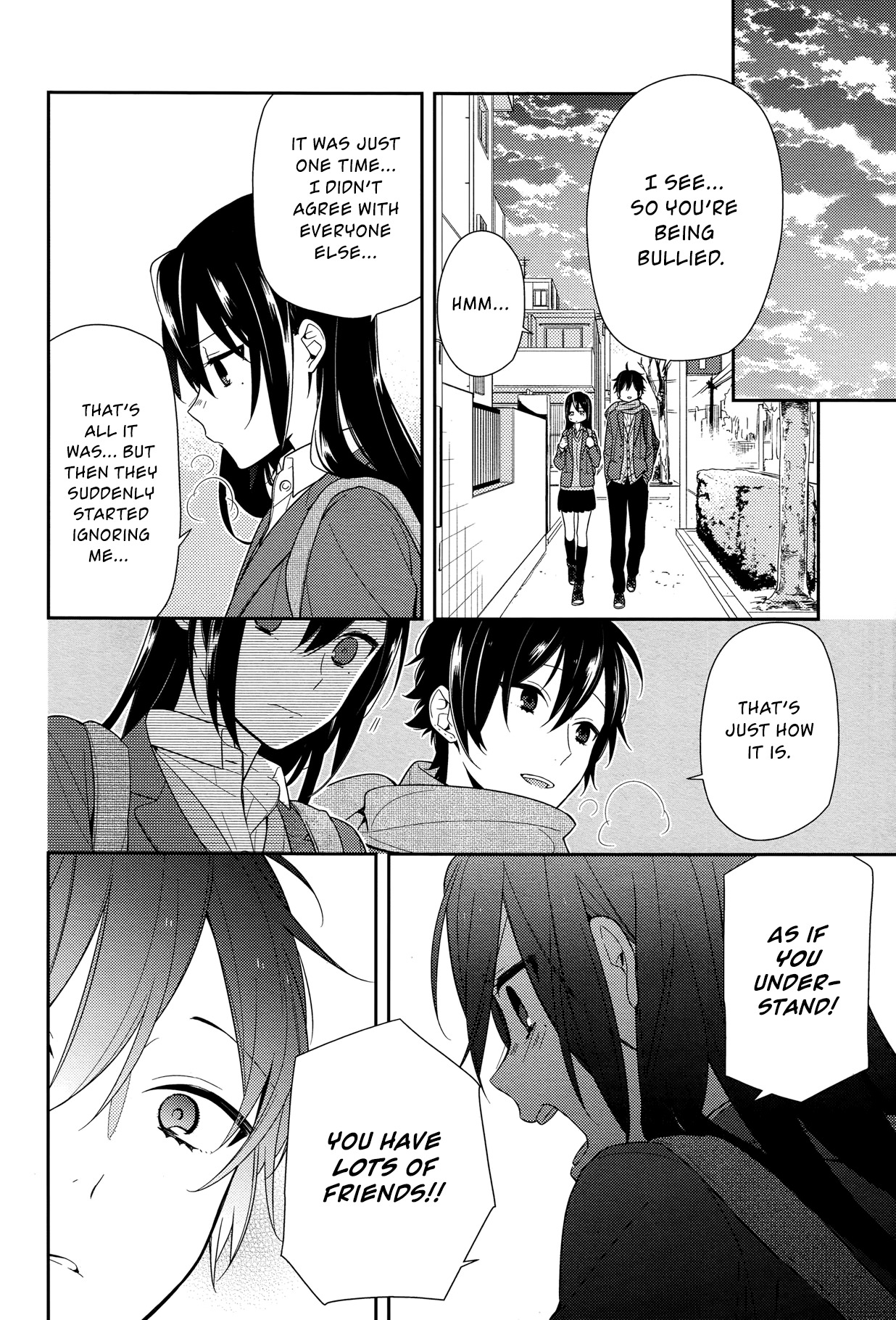 Horimiya Chapter 67 page 23 - Chapter 67: Big Brother's Scarf