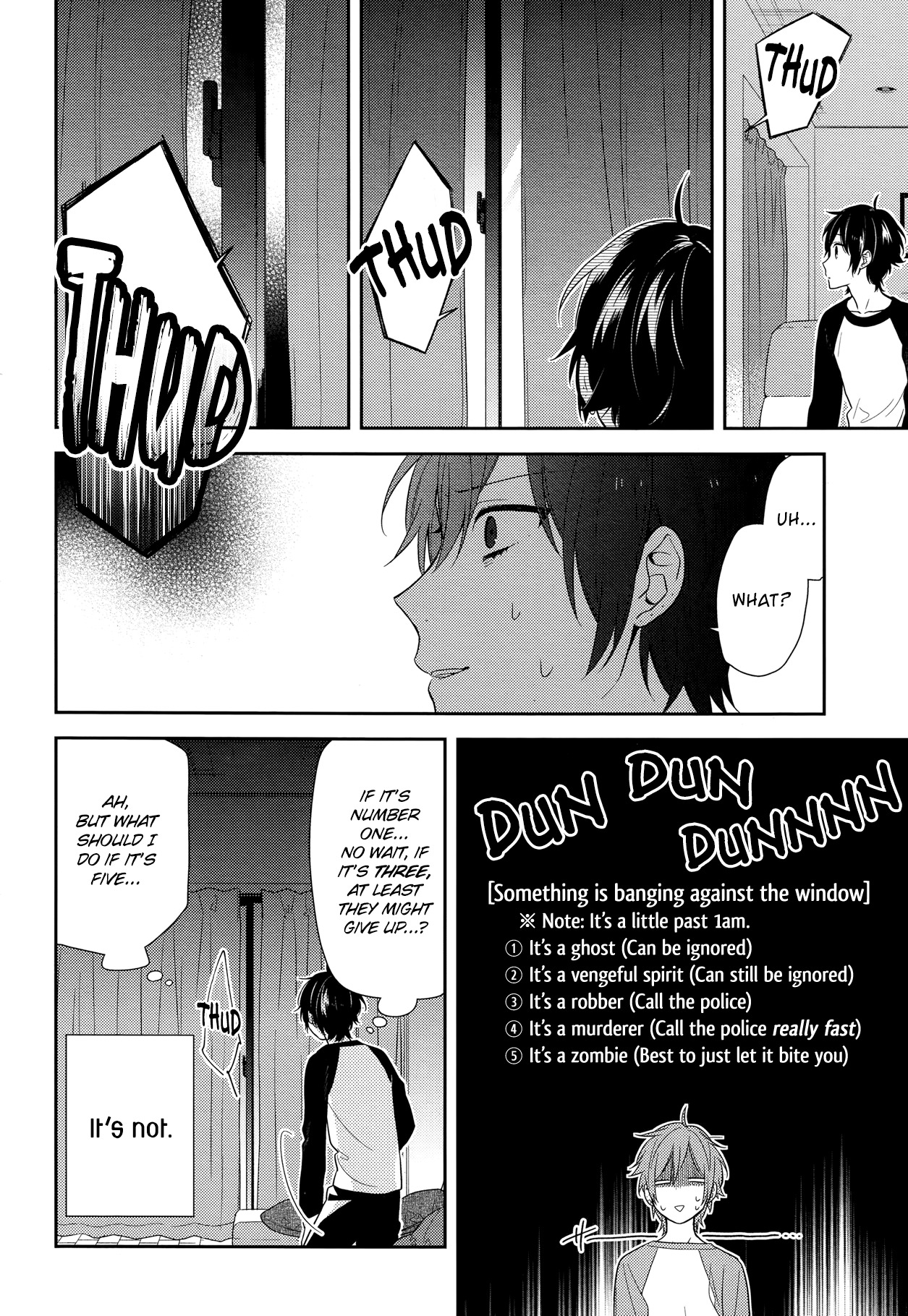 Horimiya Chapter 67 page 5 - Chapter 67: Big Brother's Scarf