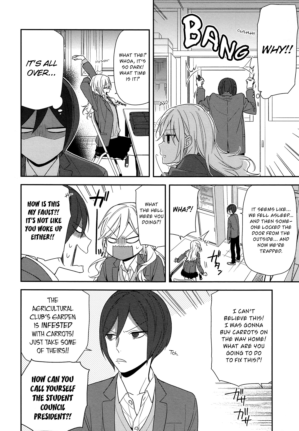 Horimiya Chapter 69 page 4 - Chapter 69: Panic