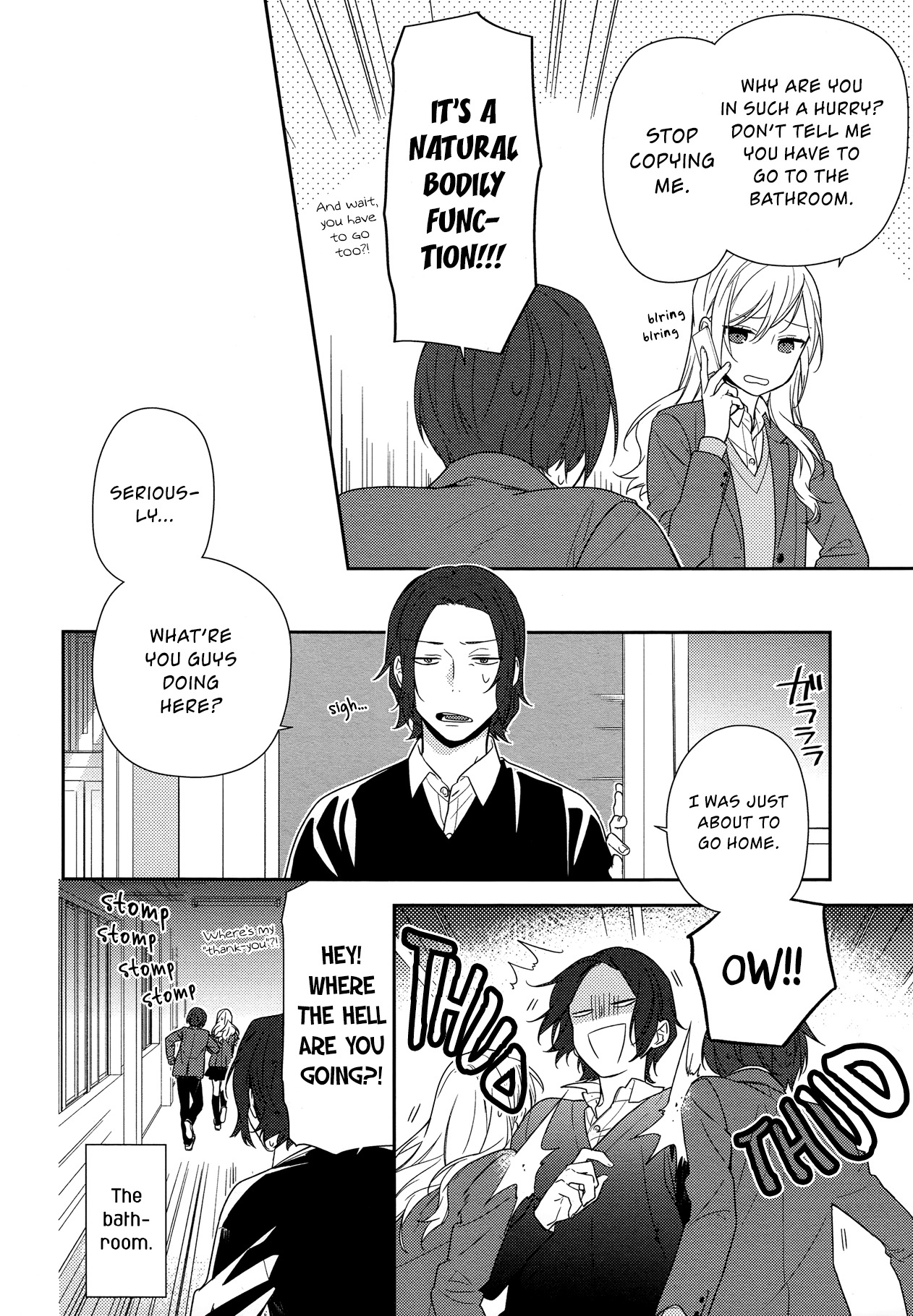 Horimiya Chapter 69 page 6 - Chapter 69: Panic