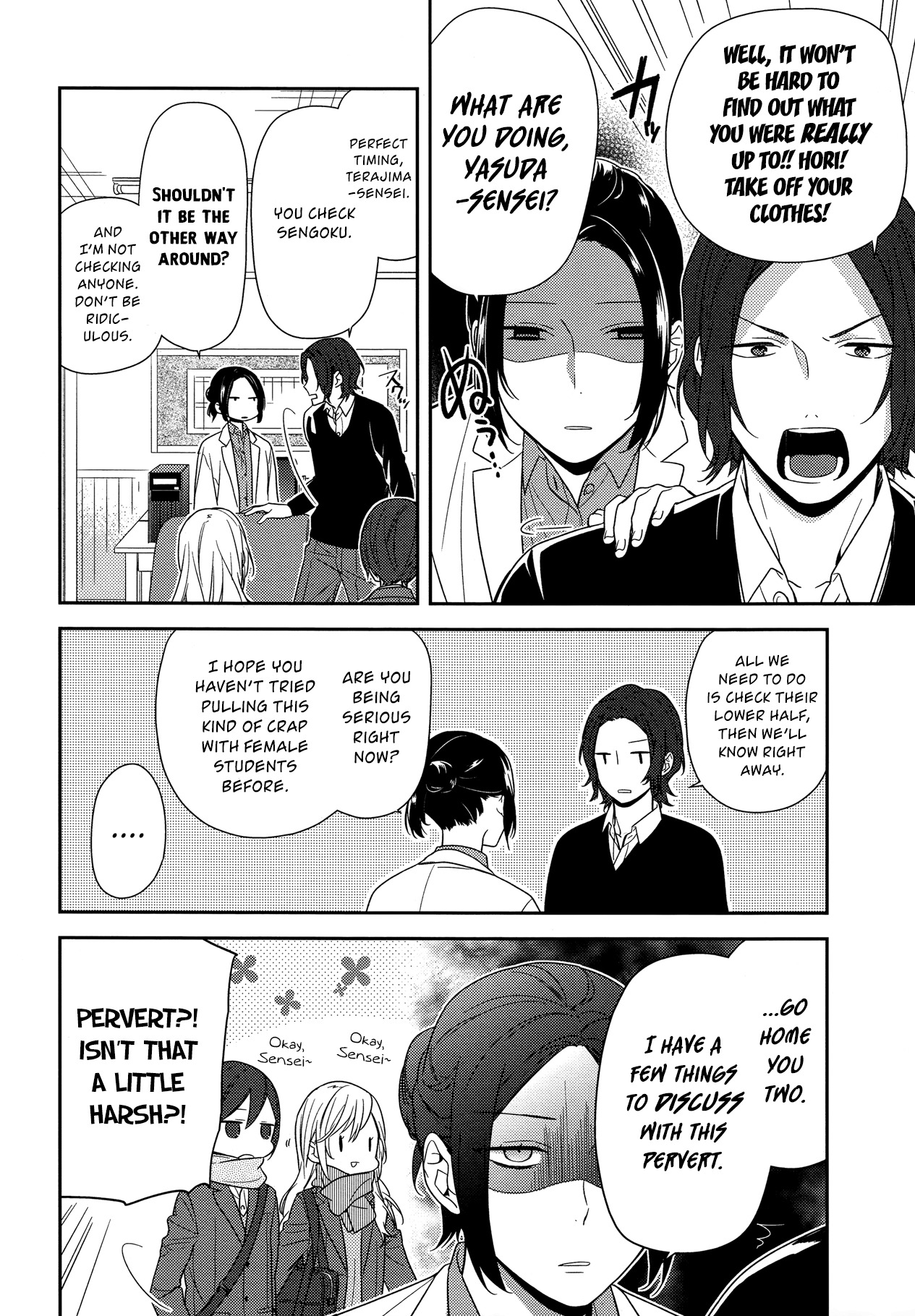 Horimiya Chapter 69 page 8 - Chapter 69: Panic