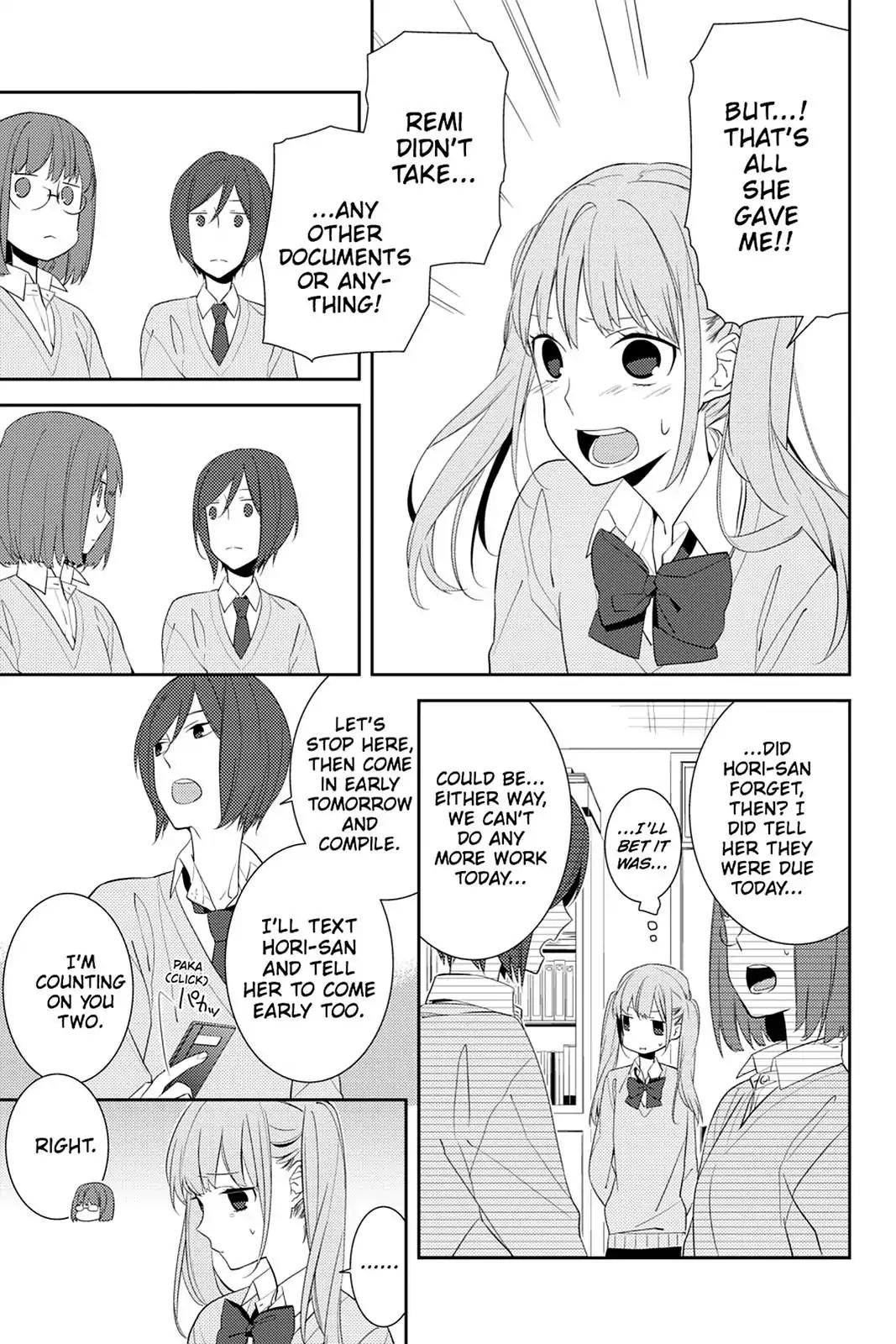 Horimiya Chapter 7 page 16 - Chapter 7 : Student Council