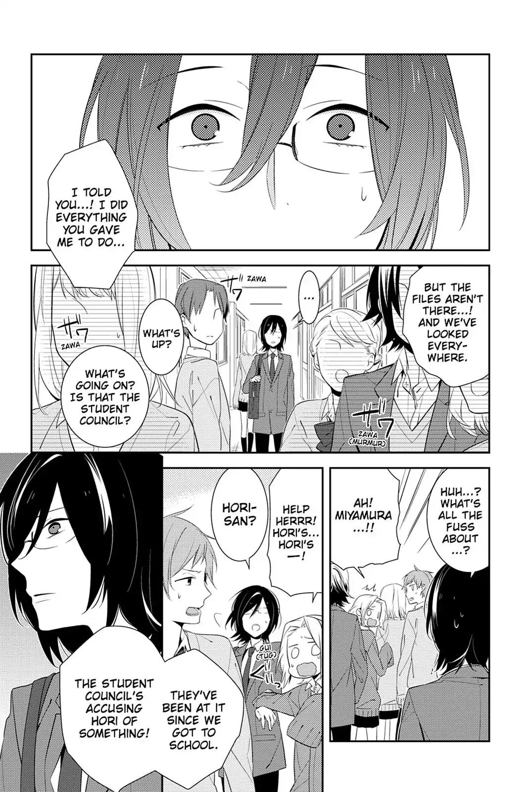 Horimiya Chapter 7 page 18 - Chapter 7 : Student Council