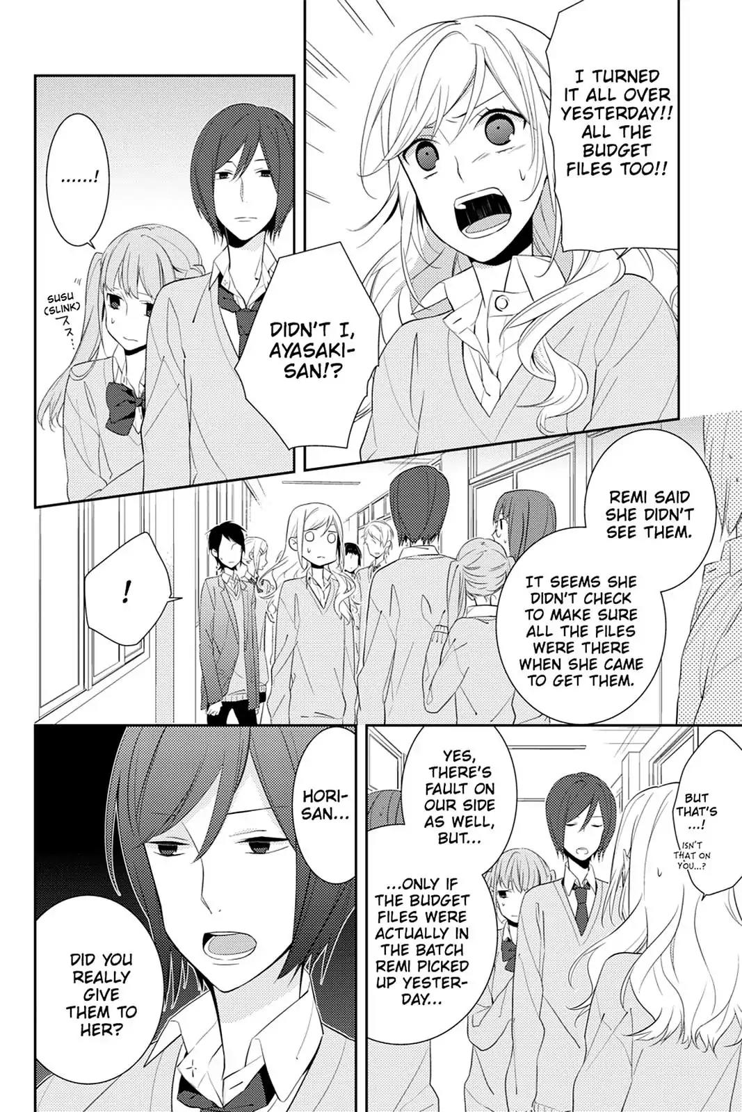 Horimiya Chapter 7 page 19 - Chapter 7 : Student Council