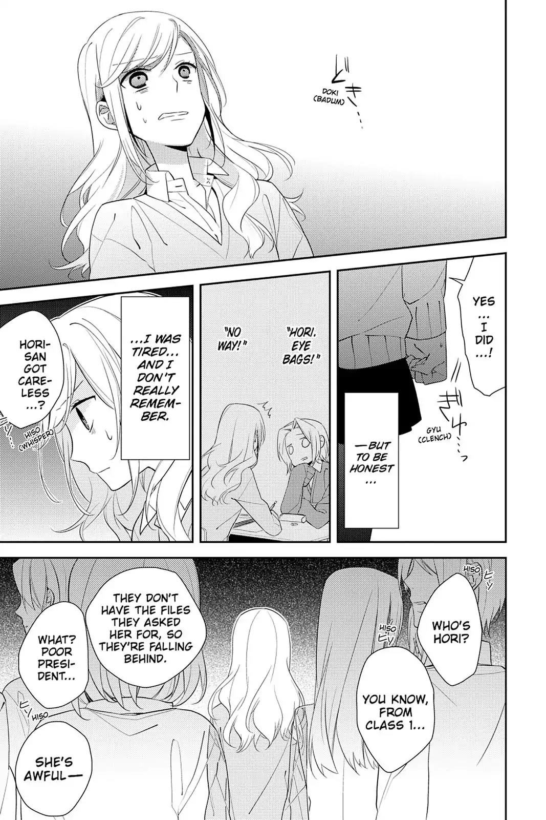 Horimiya Chapter 7 page 20 - Chapter 7 : Student Council
