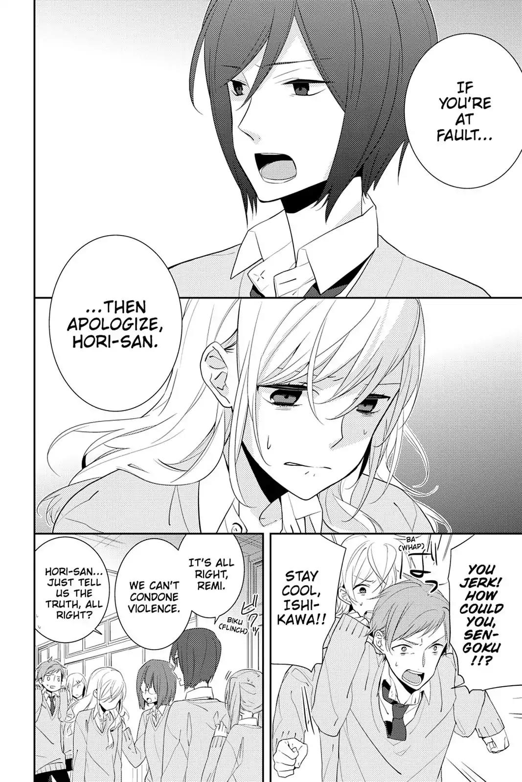 Horimiya Chapter 7 page 21 - Chapter 7 : Student Council