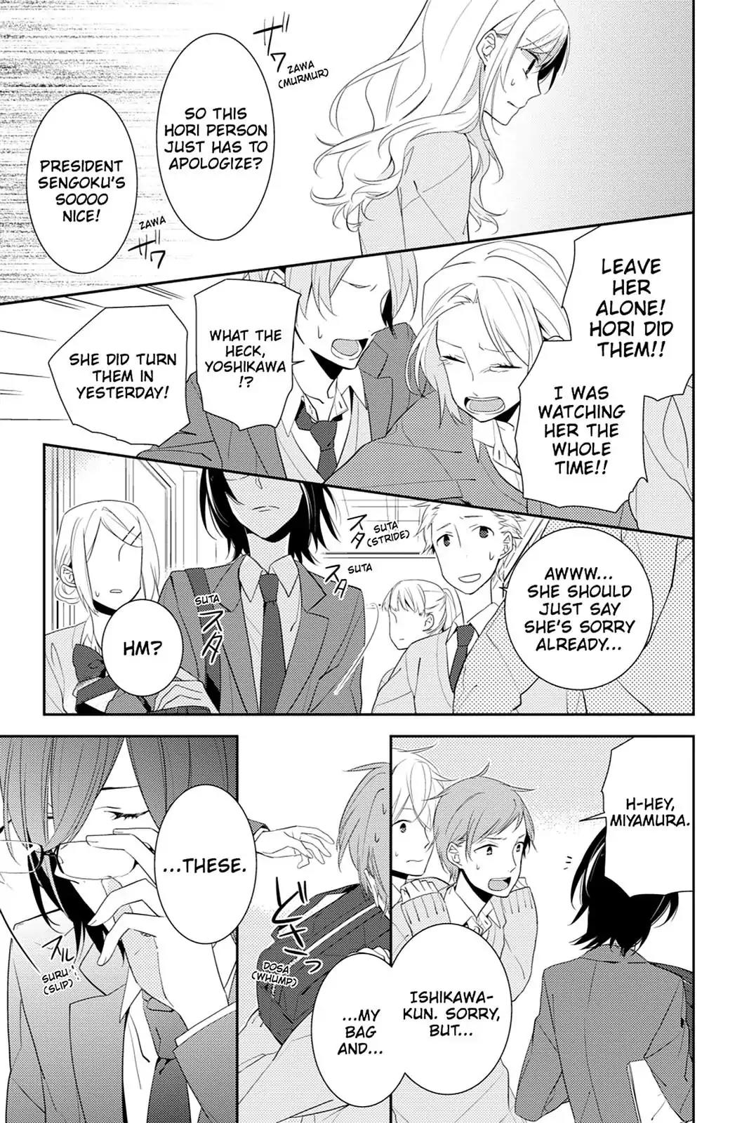 Horimiya Chapter 7 page 22 - Chapter 7 : Student Council