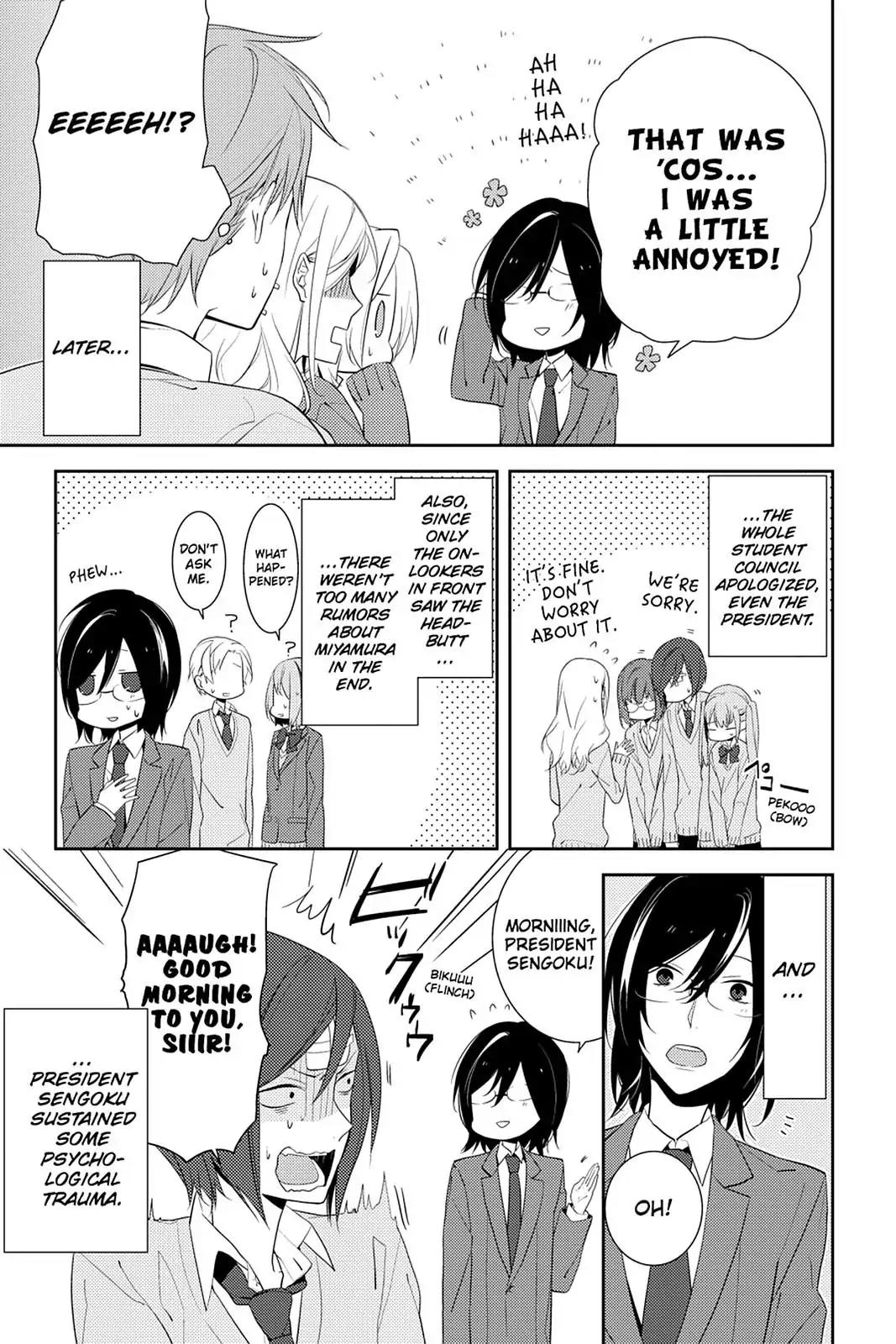Horimiya Chapter 7 page 28 - Chapter 7 : Student Council
