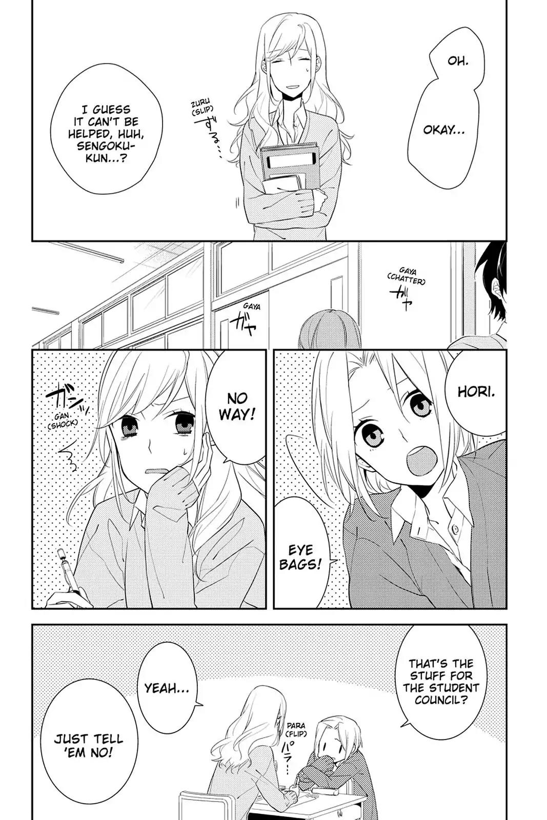 Horimiya Chapter 7 page 8 - Chapter 7 : Student Council