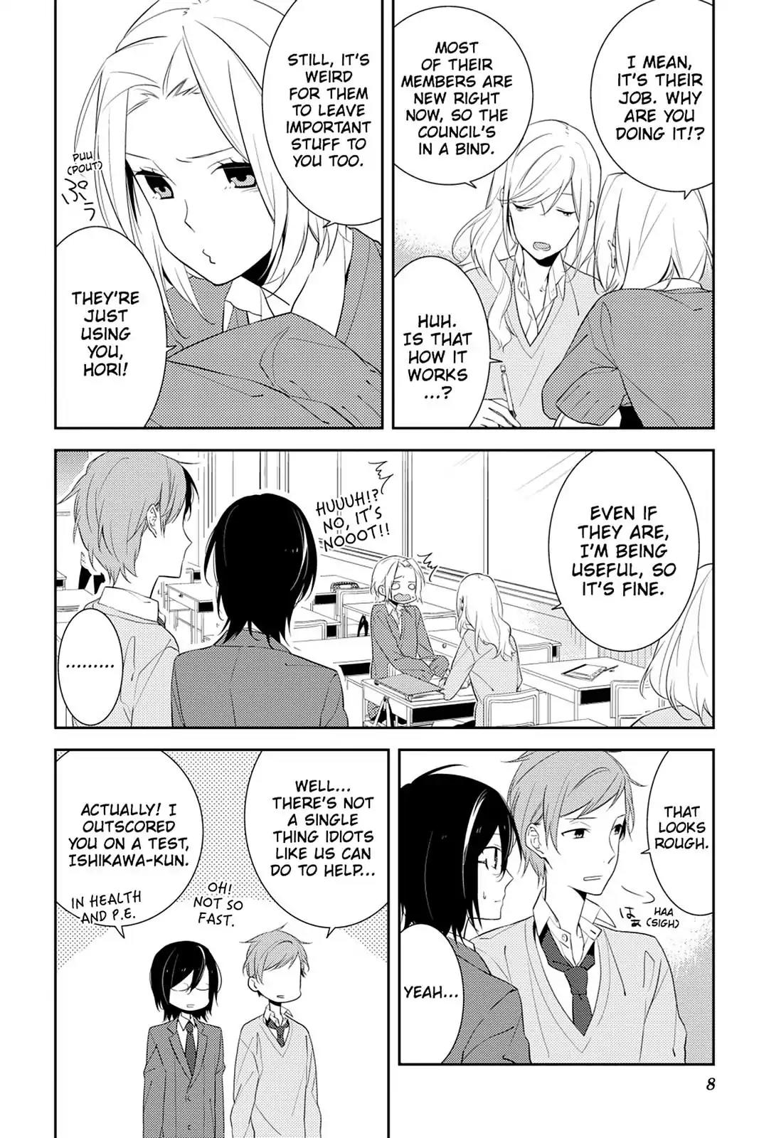 Horimiya Chapter 7 page 9 - Chapter 7 : Student Council