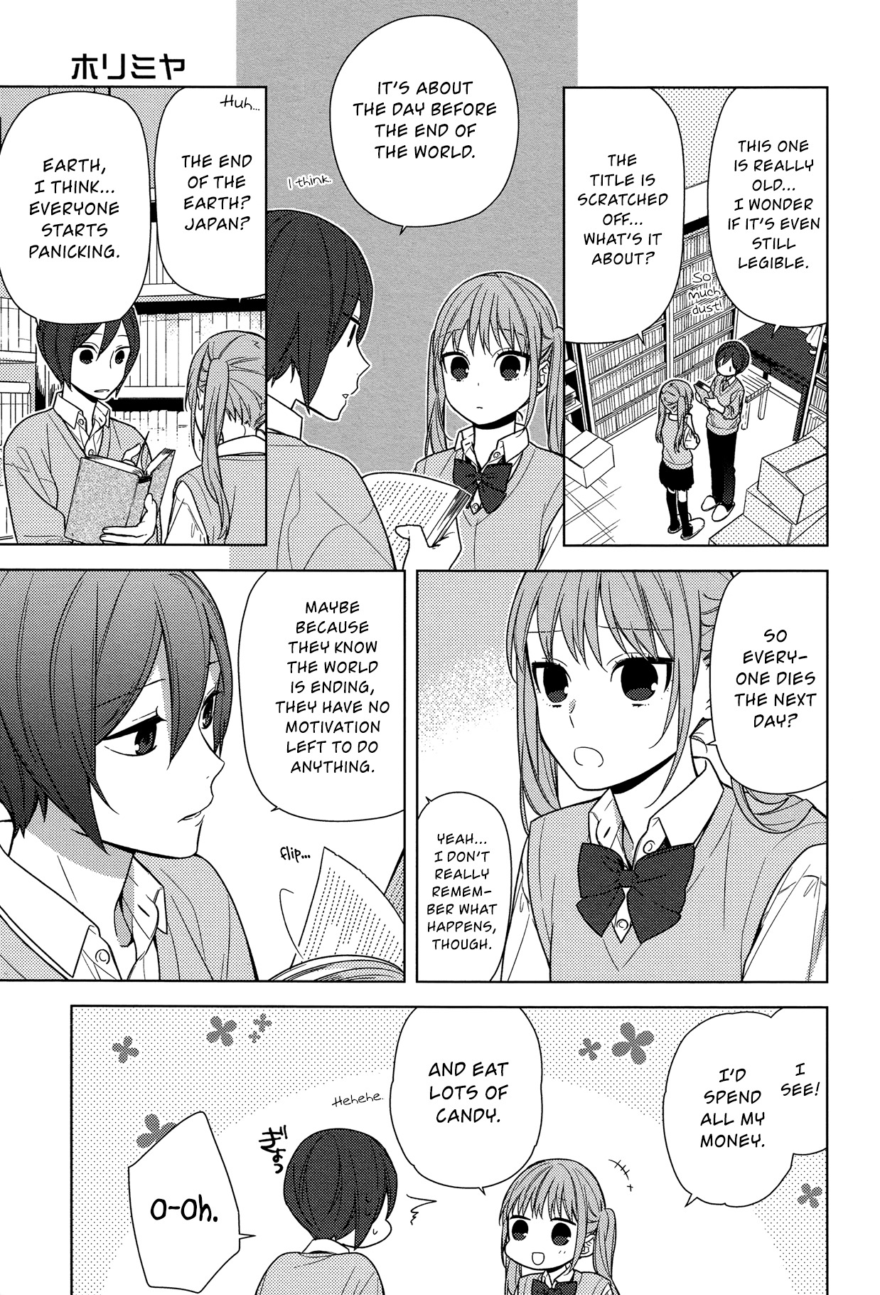 Horimiya Chapter 70 page 13 - Chapter 70: The Day Before the World Ends