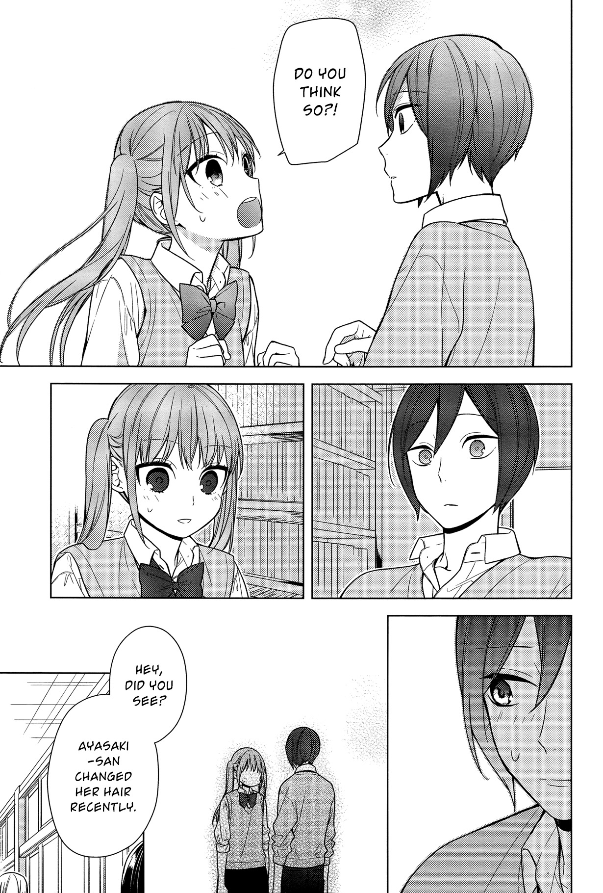 Horimiya Chapter 70 page 15 - Chapter 70: The Day Before the World Ends