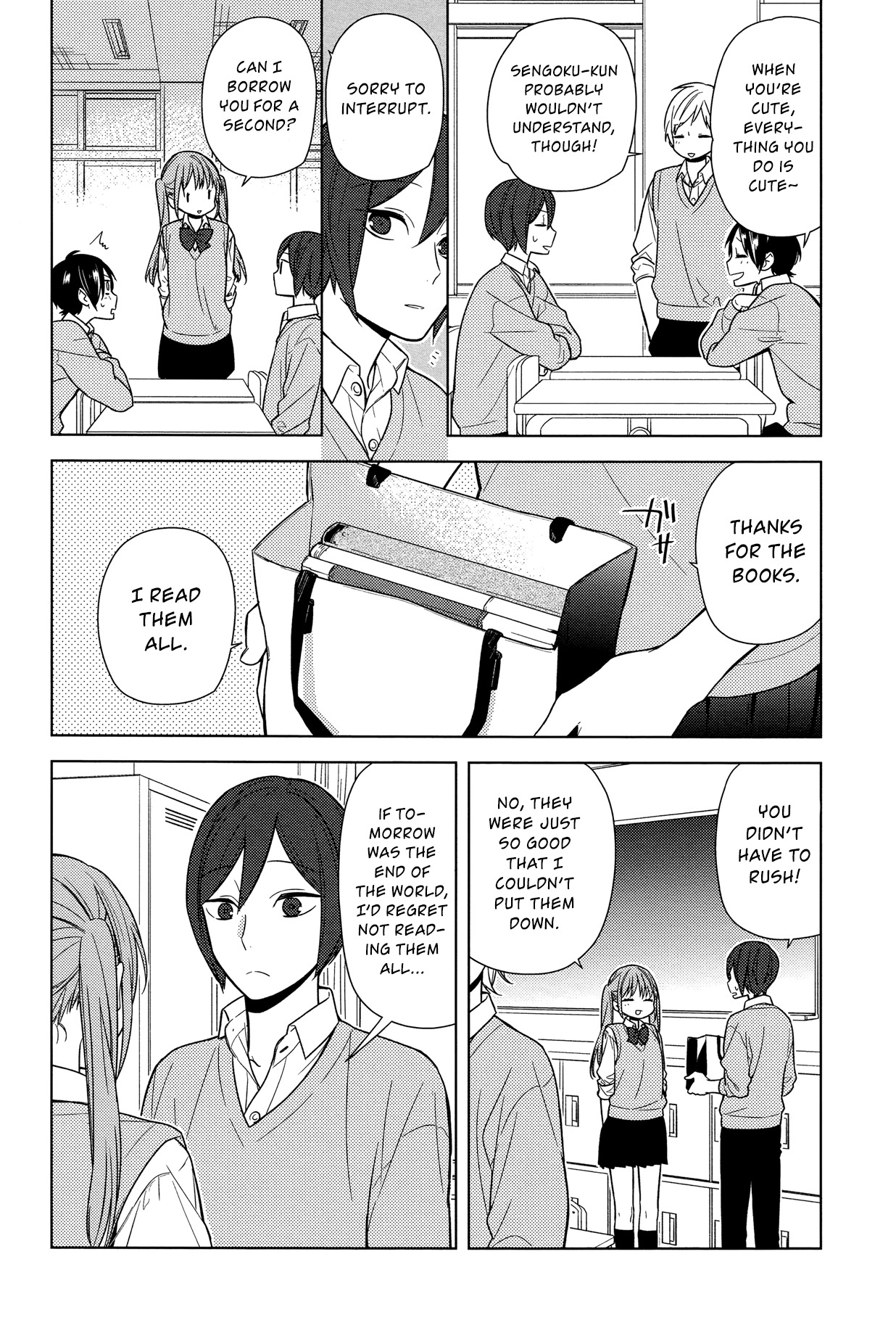 Horimiya Chapter 70 page 16 - Chapter 70: The Day Before the World Ends