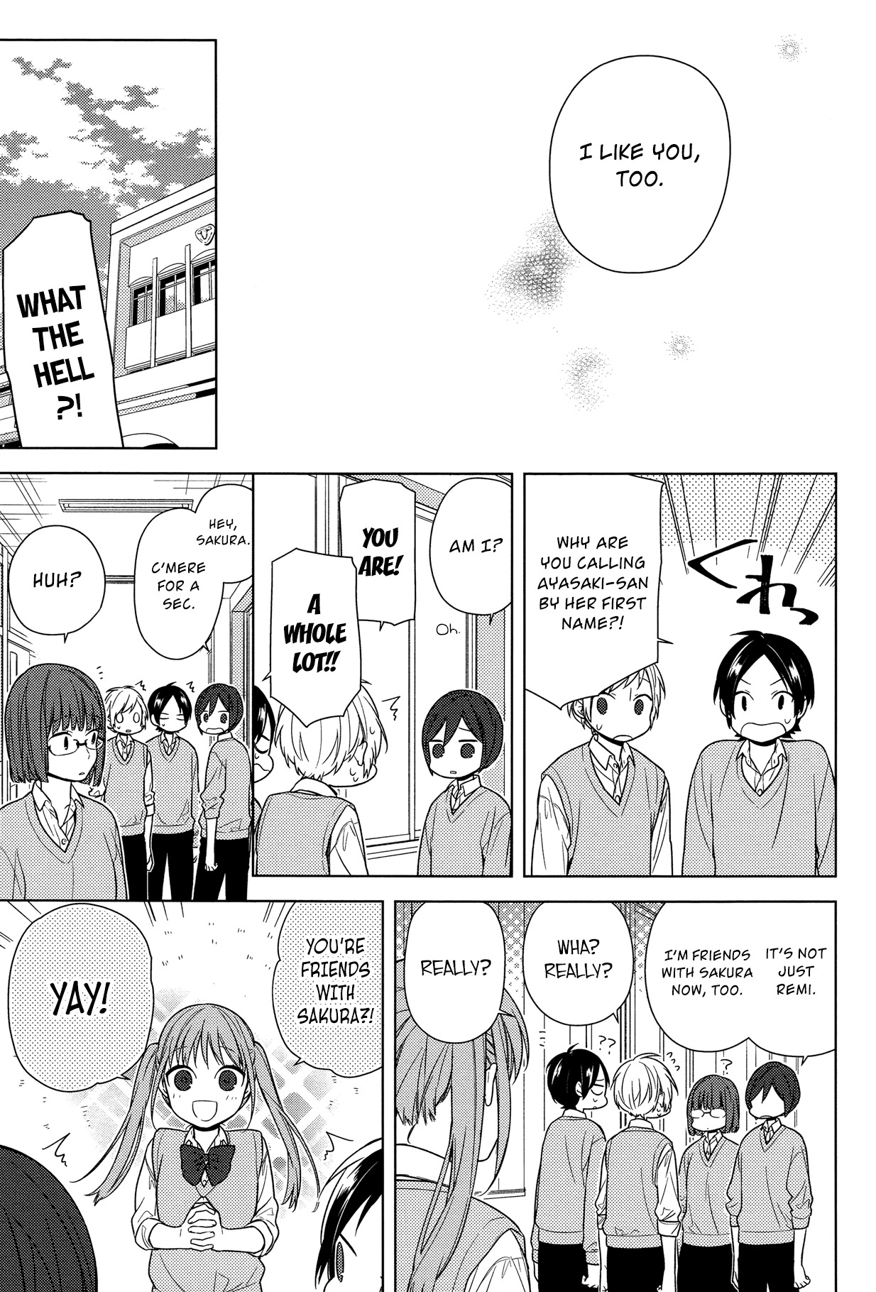 Horimiya Chapter 70 page 27 - Chapter 70: The Day Before the World Ends