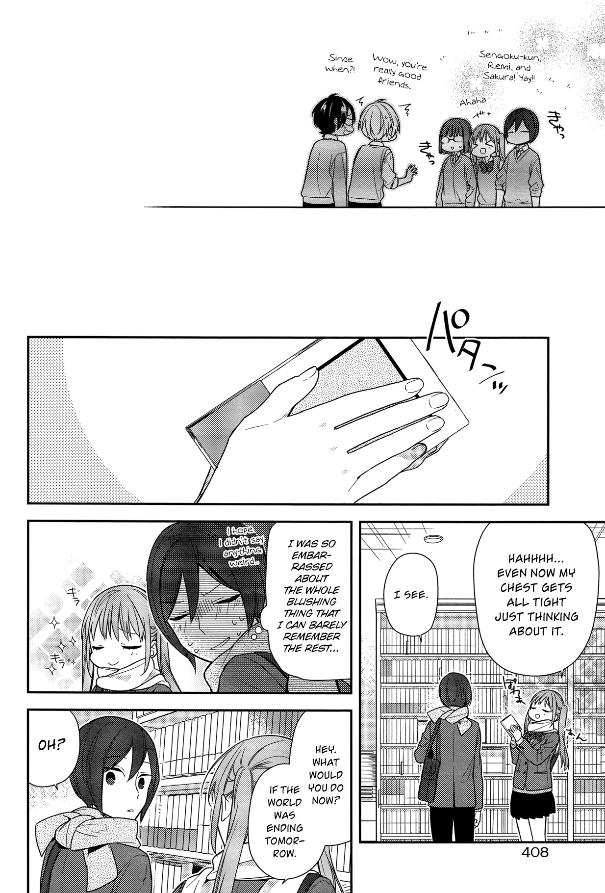 Horimiya Chapter 70 page 28 - Chapter 70: The Day Before the World Ends