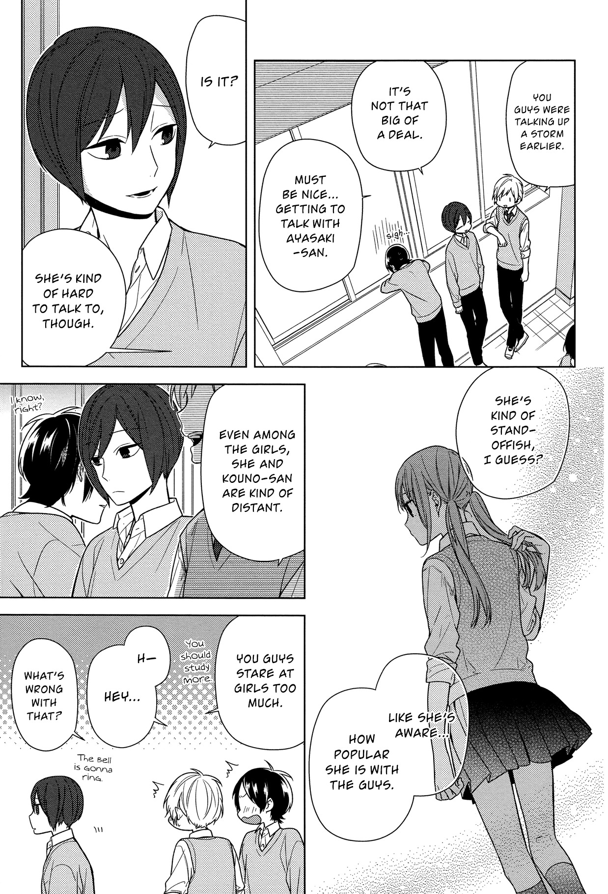 Horimiya Chapter 70 page 7 - Chapter 70: The Day Before the World Ends