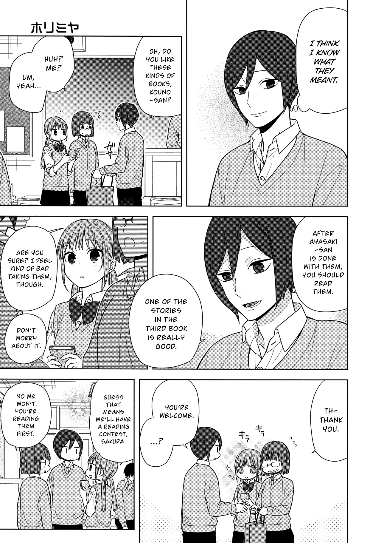 Horimiya Chapter 70 page 9 - Chapter 70: The Day Before the World Ends