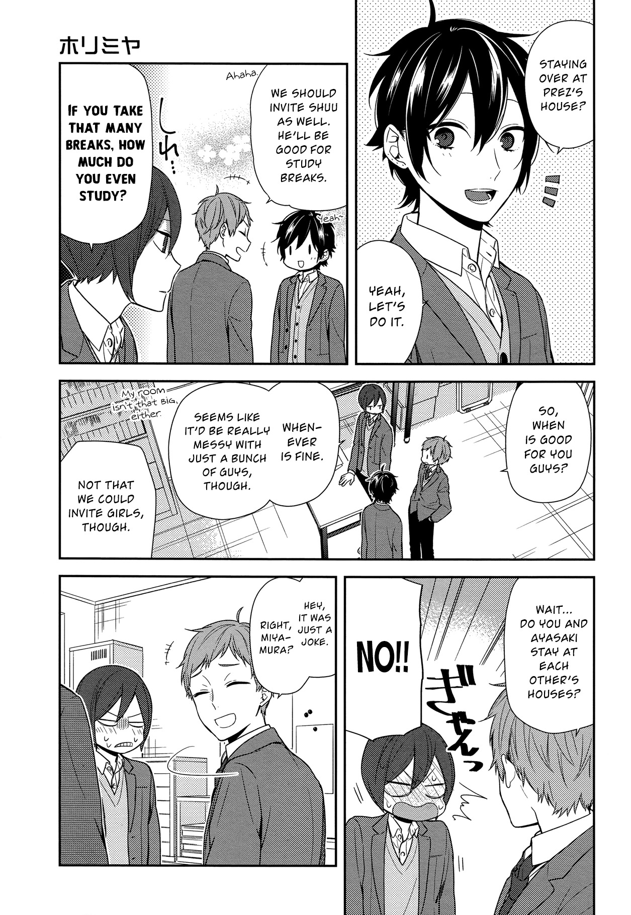 Horimiya Chapter 71 page 1 - Chapter 71: Déjà vu