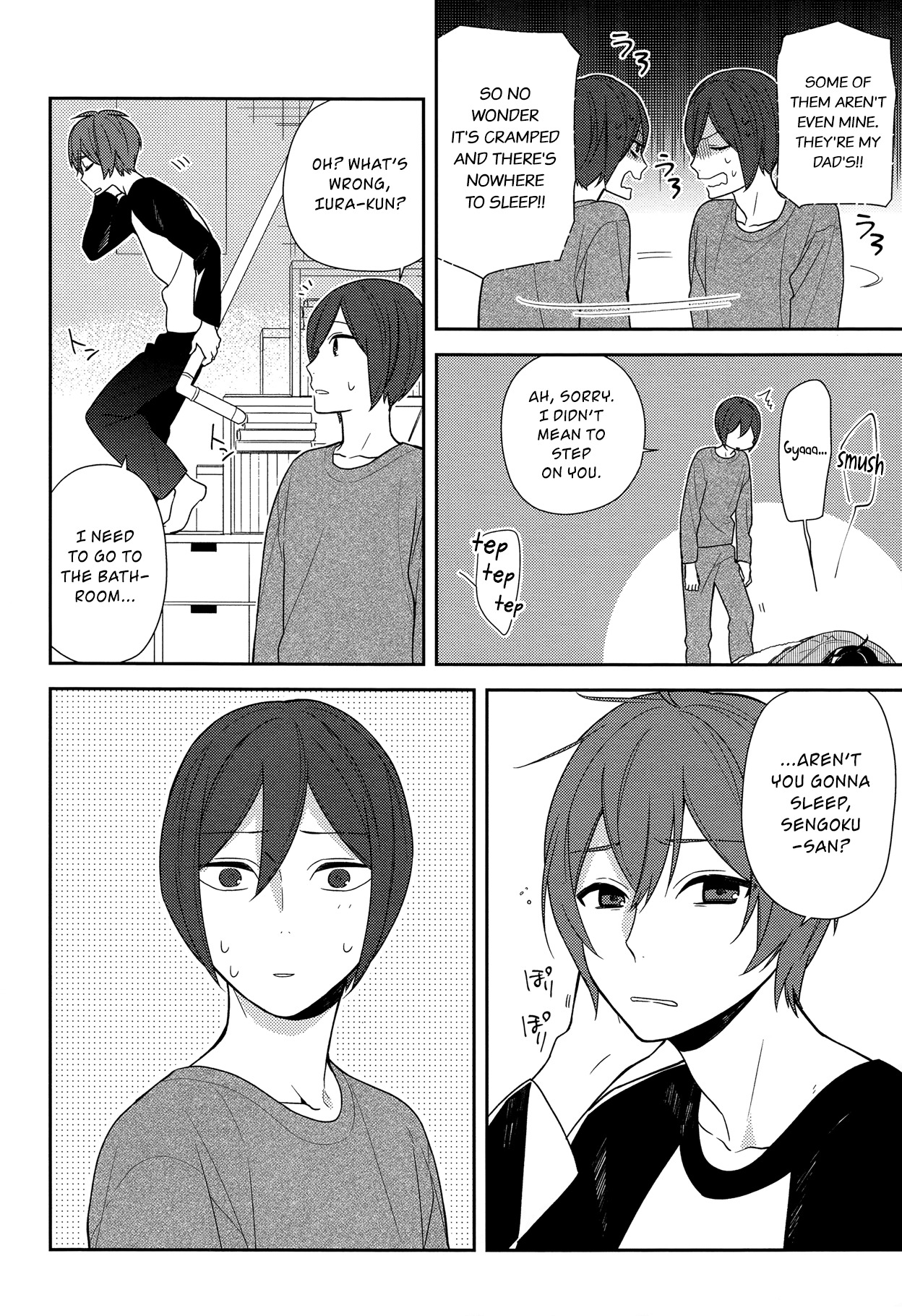 Horimiya Chapter 72 page 10 - Chapter 72: Bedroom at 1am