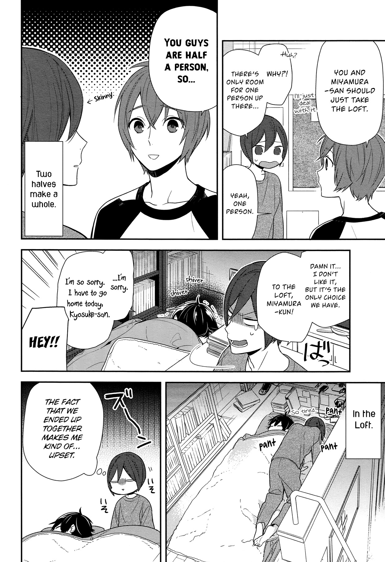 Horimiya Chapter 72 page 12 - Chapter 72: Bedroom at 1am