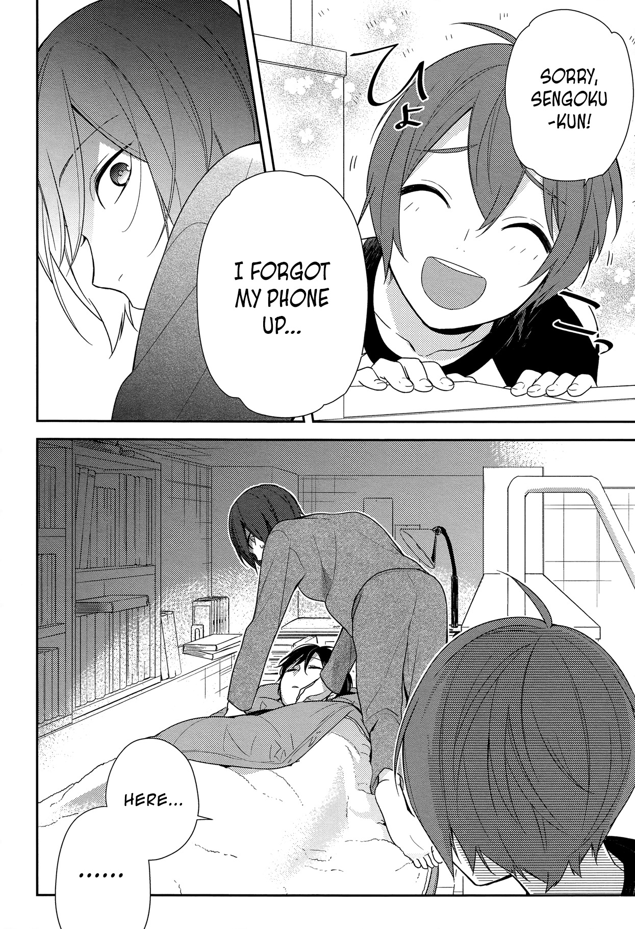 Horimiya Chapter 72 page 14 - Chapter 72: Bedroom at 1am