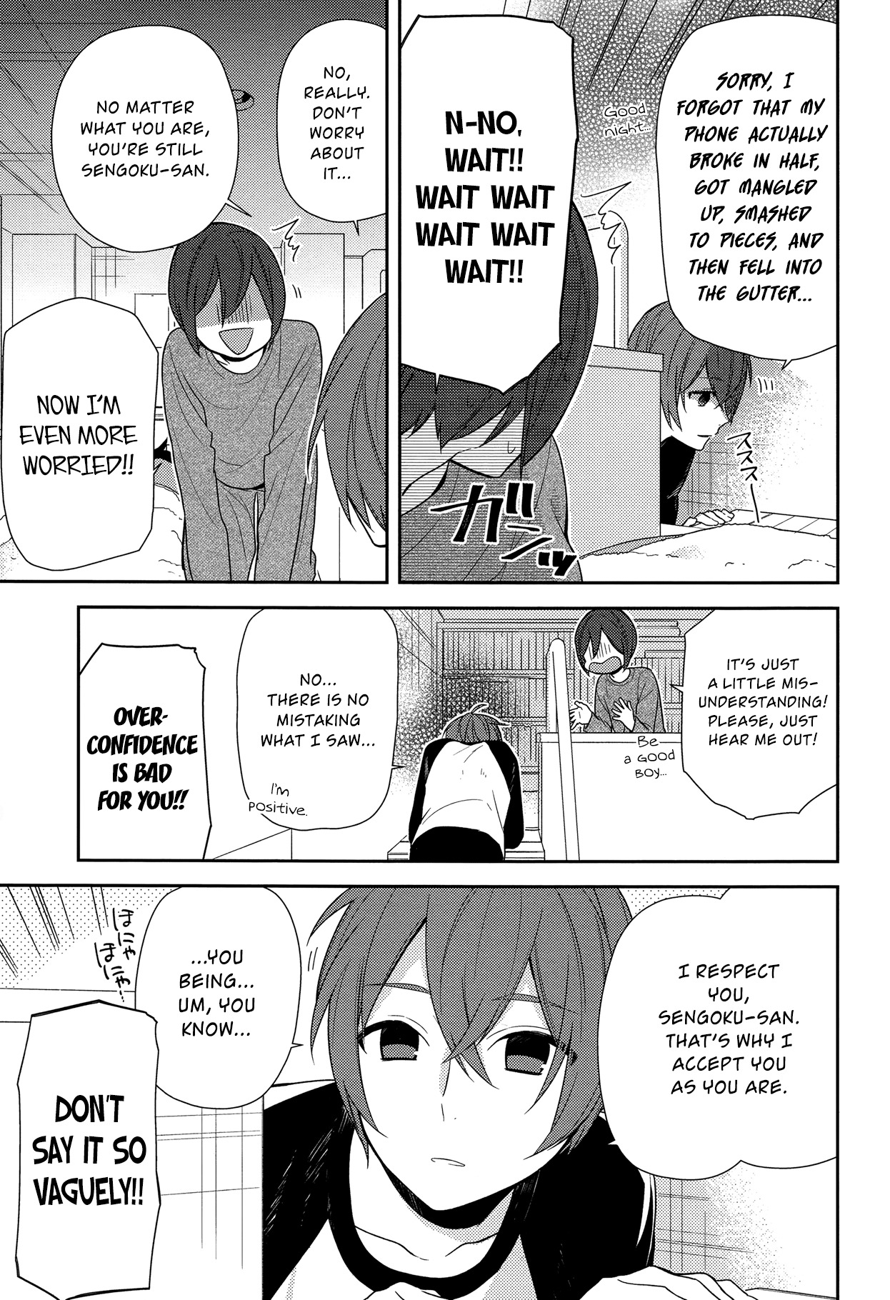 Horimiya Chapter 72 page 15 - Chapter 72: Bedroom at 1am