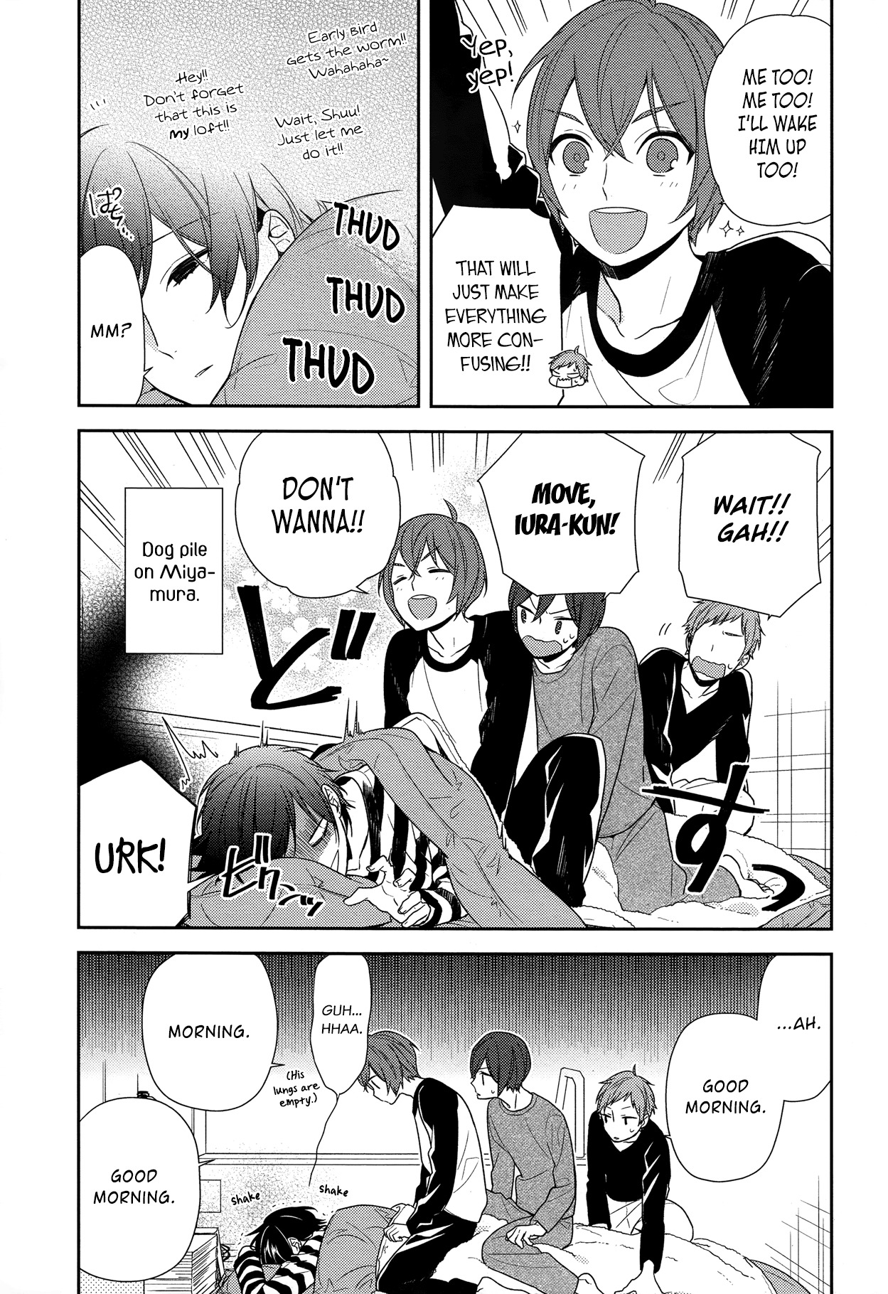 Horimiya Chapter 72 page 21 - Chapter 72: Bedroom at 1am