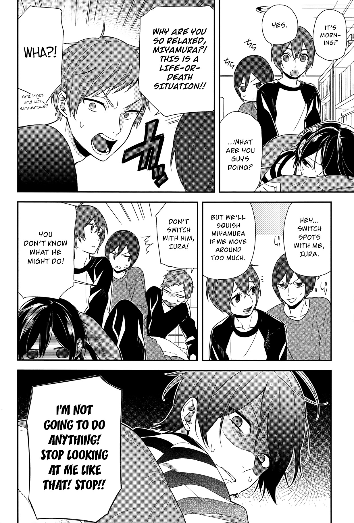 Horimiya Chapter 72 page 22 - Chapter 72: Bedroom at 1am
