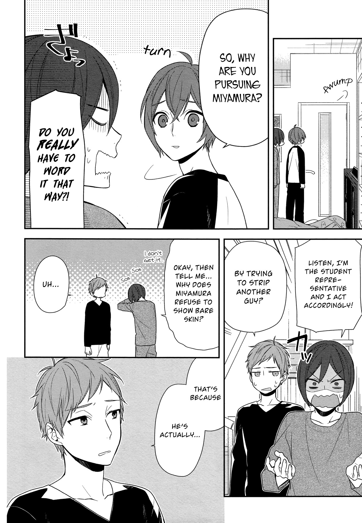Horimiya Chapter 72 page 24 - Chapter 72: Bedroom at 1am