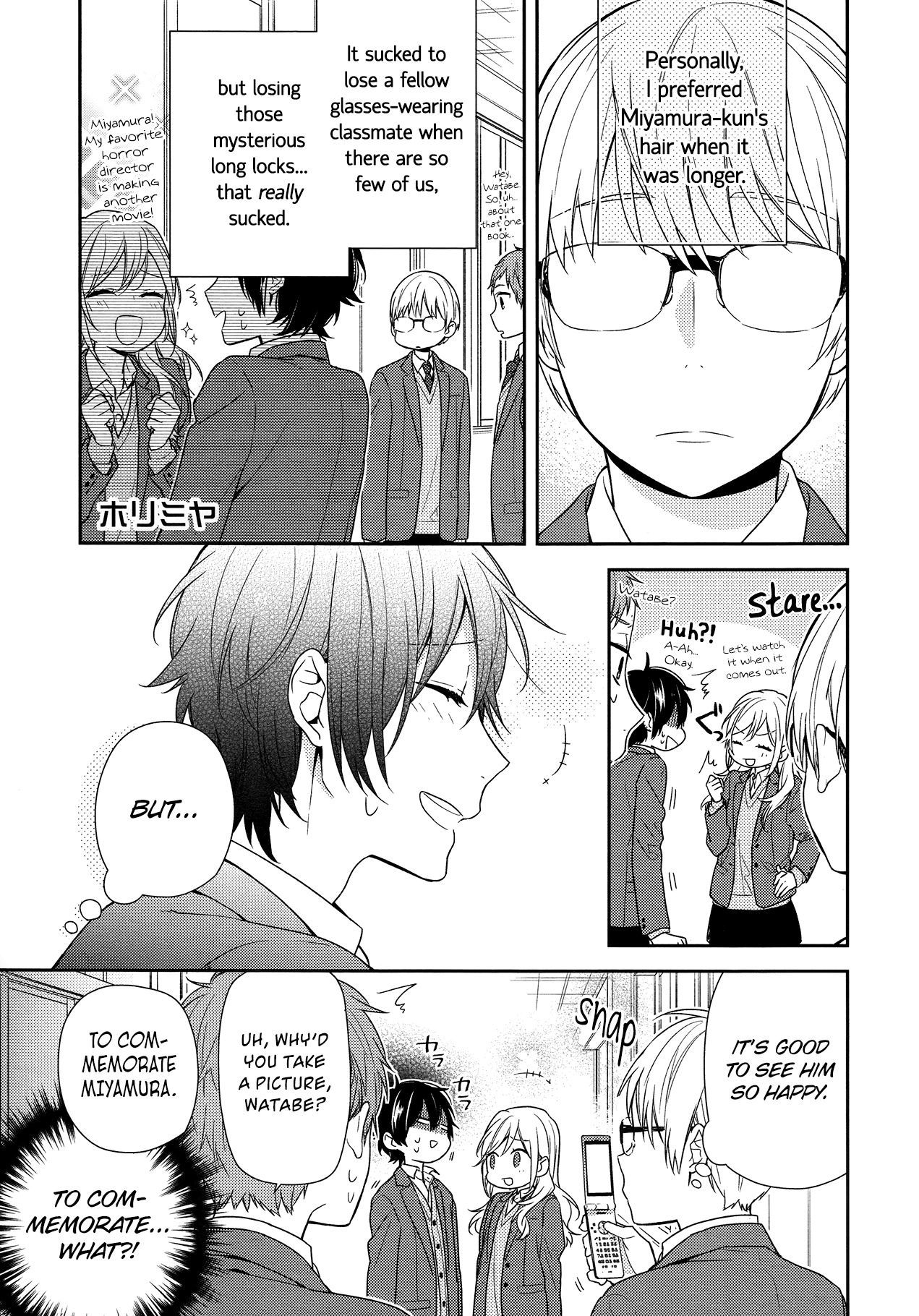 Horimiya Chapter 74 page 1 - Chapter 74: Smell