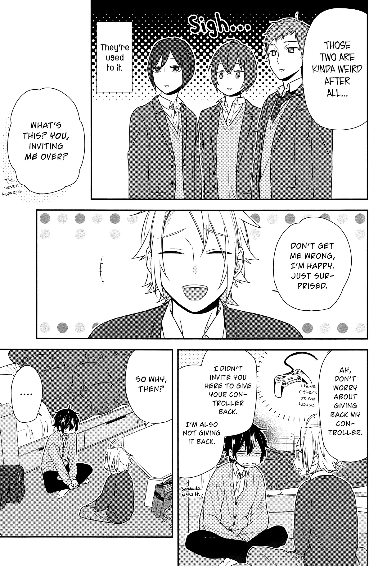 Horimiya Chapter 74 page 11 - Chapter 74: Smell