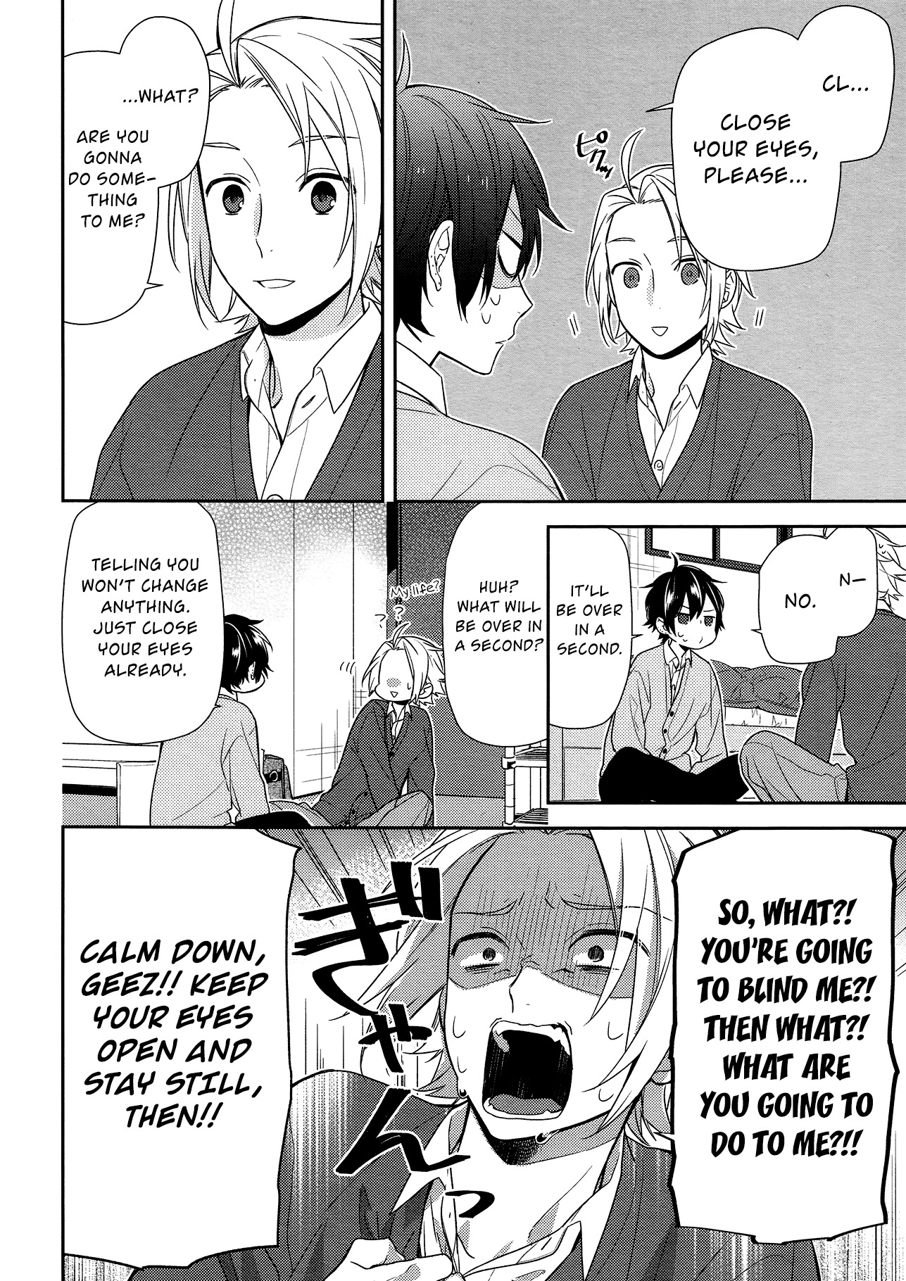 Horimiya Chapter 74 page 12 - Chapter 74: Smell