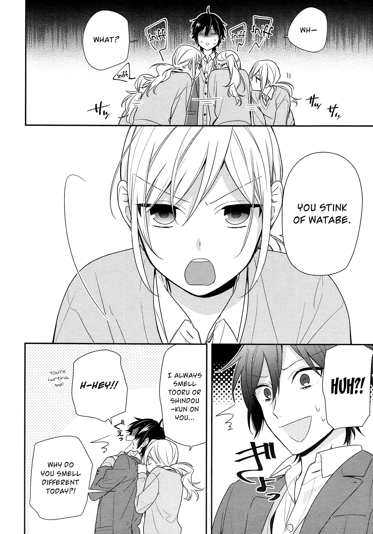 Horimiya Chapter 74 page 6 - Chapter 74: Smell